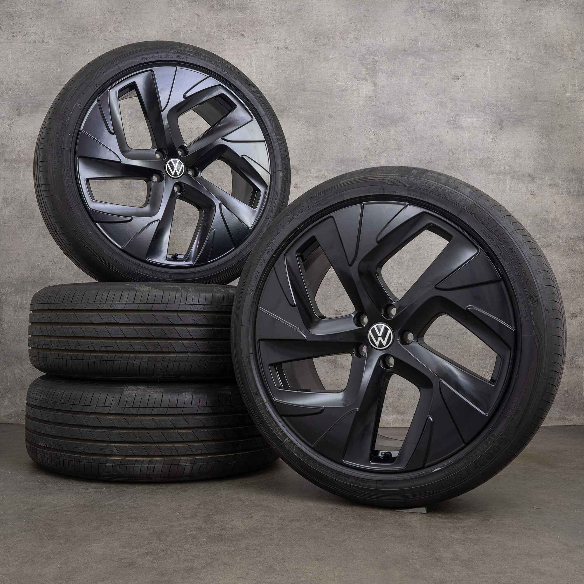 VW ID.6 X & Crozz kesäpyörät 21 tuuman vanteet kesärenkaat 12G601025F 12G601025G