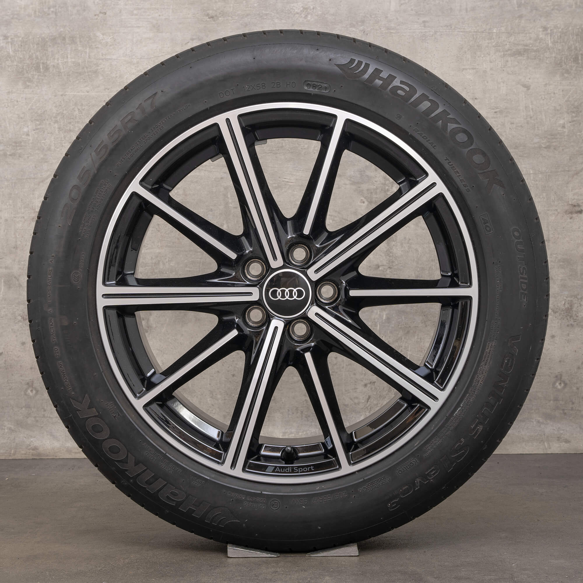Pneus de verão Audi A1 Allstreet Citycarver Jantes 17 polegadas 82A601025AC 6,5