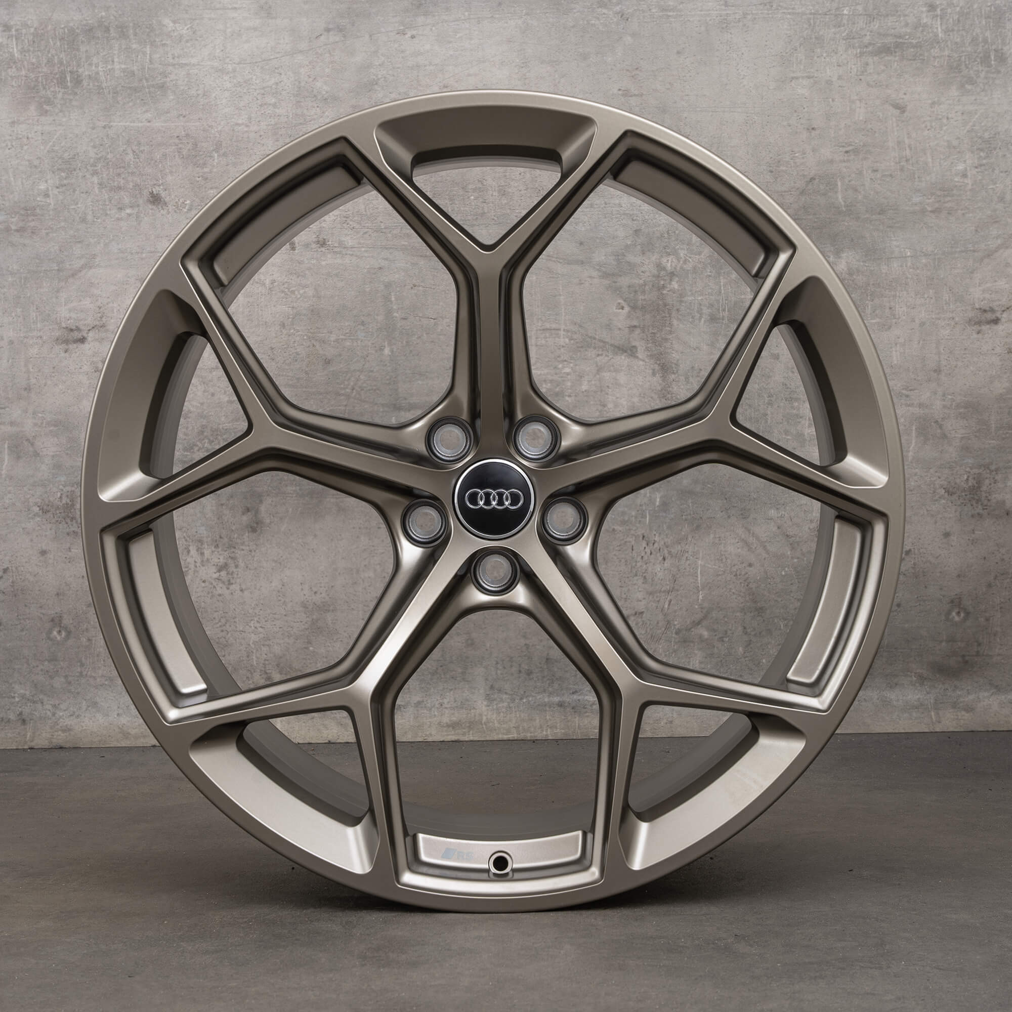 Original Audi RS6 RS7 Felgen 22 Zoll 4K C8 Performance 4K0601025BN neodymgold matt NEU
