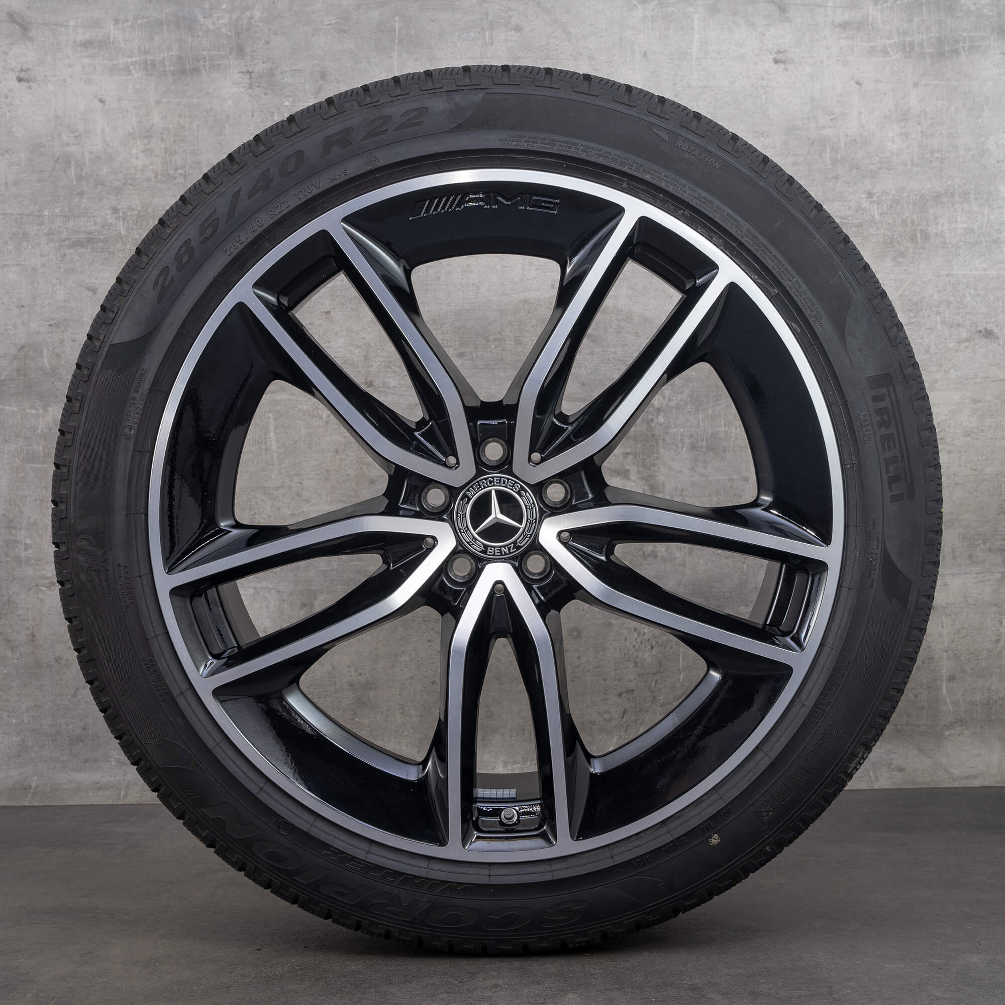 Mercedes-AMG GLE（MP202401）22インチホイール 22” x 11.5” Mercedes