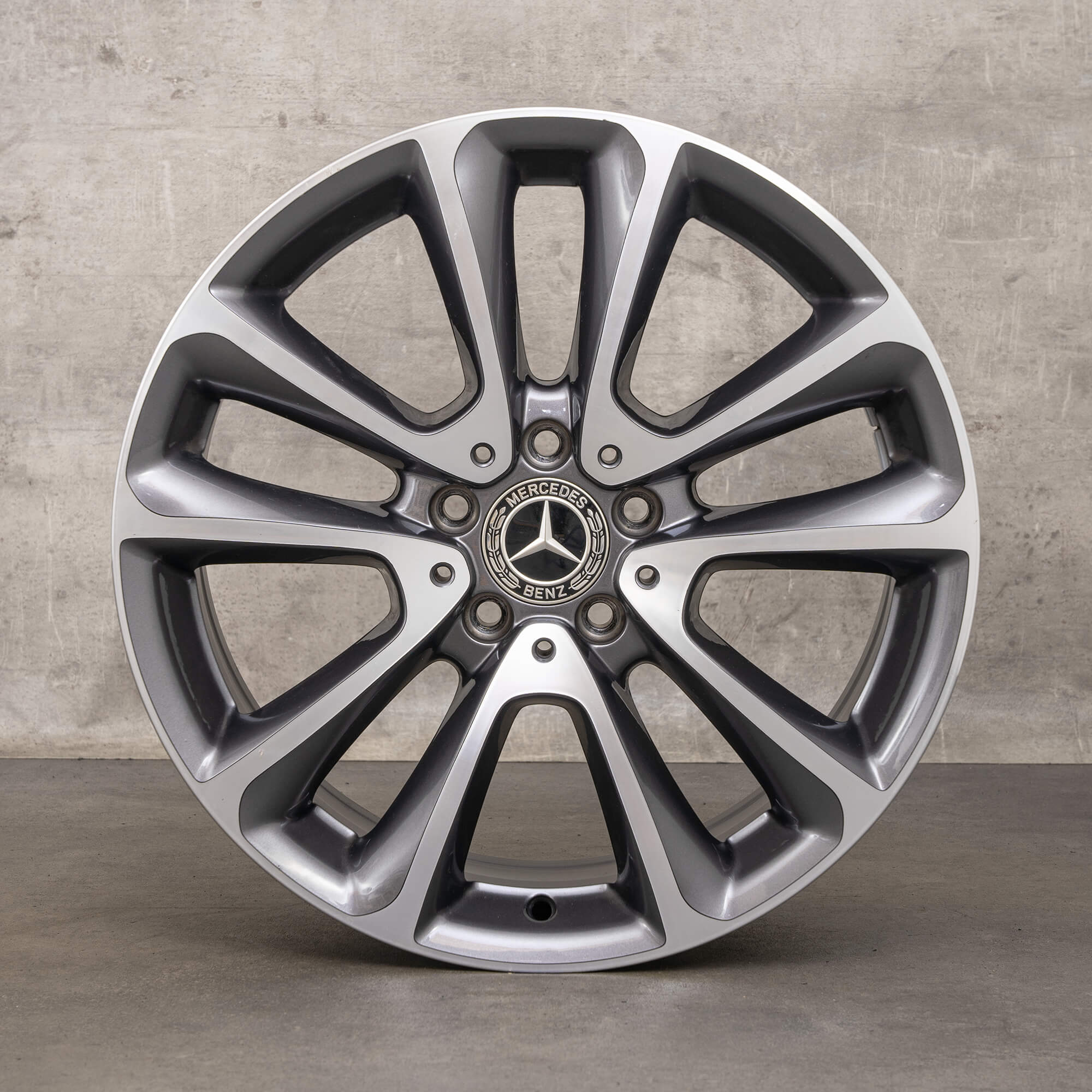 1x cerchio AMG Mercedes 18 pollici Classe E W213 S213 C238 A238 E300 de asse