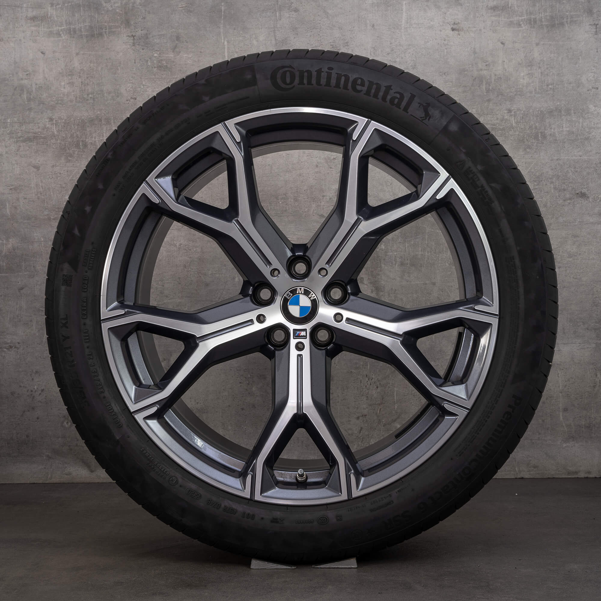 BMW X5 G05 X6 G06 Sommerräder 21 Zoll Sommerreifen 741 M Felgen