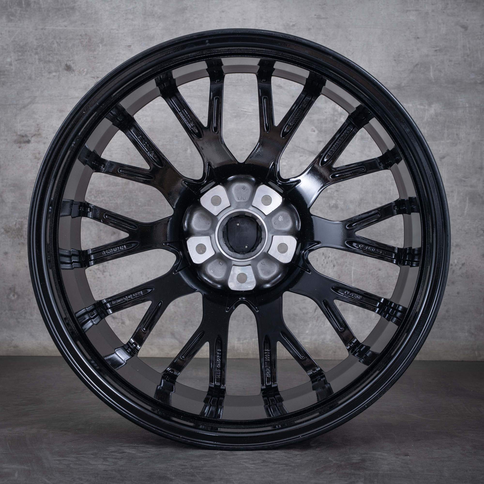 Alkuperäiset Porsche Panamera vanteet 21 tuumaa 971 971601025D musta kiillotettu UUTUUS
