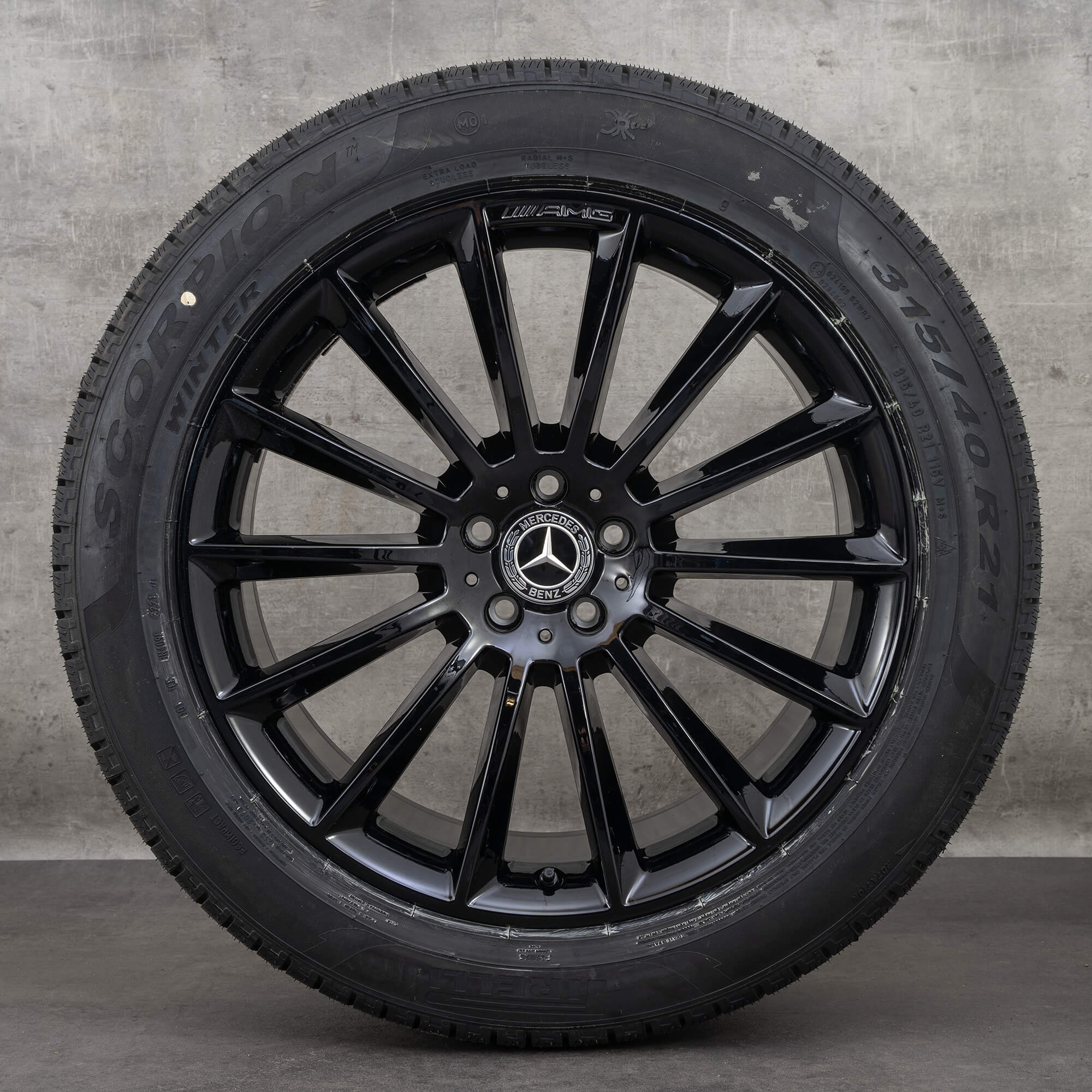 AMG 21 inch rims Mercedes Benz GLE W167 V167 winter tires winter