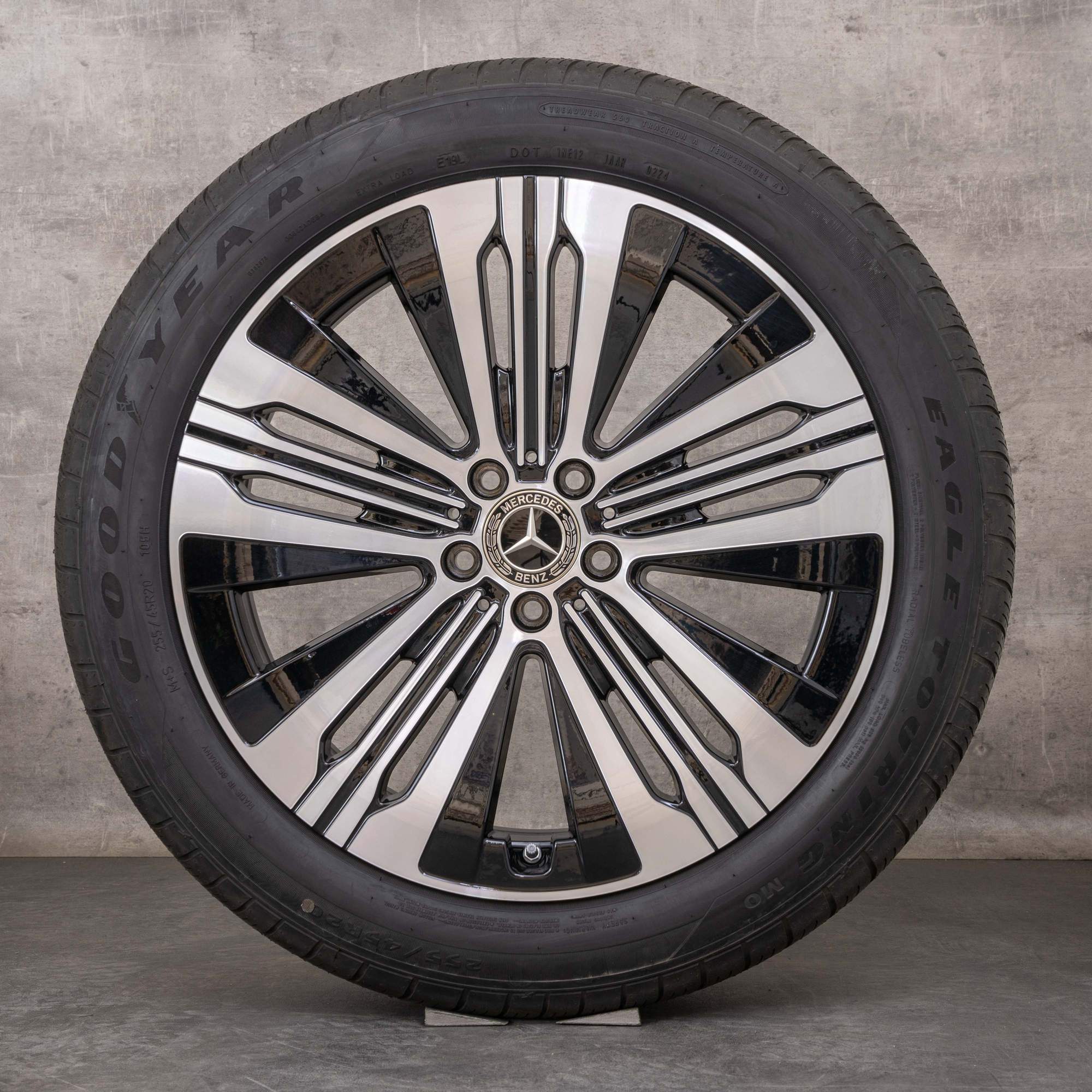 OEM Mercedes-Benz EQS Saloon rims 20 inch 297 summer wheels A2974010700 ...