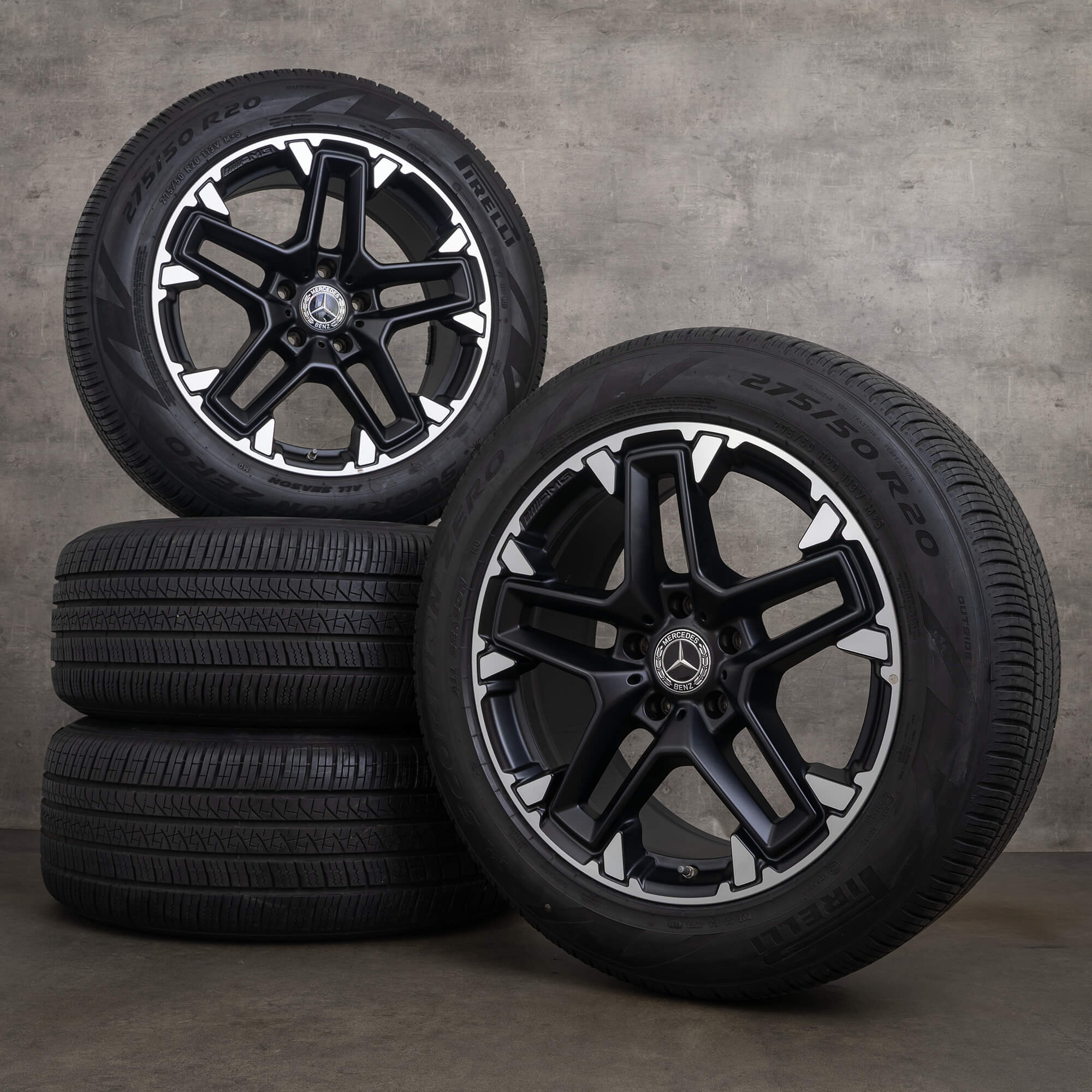 AMG 20インチ タイヤホイールセット BFGoodrich G63 OEM AMG Mercedes Benz G Class G63 rims 20 inch W463A all-weather tires