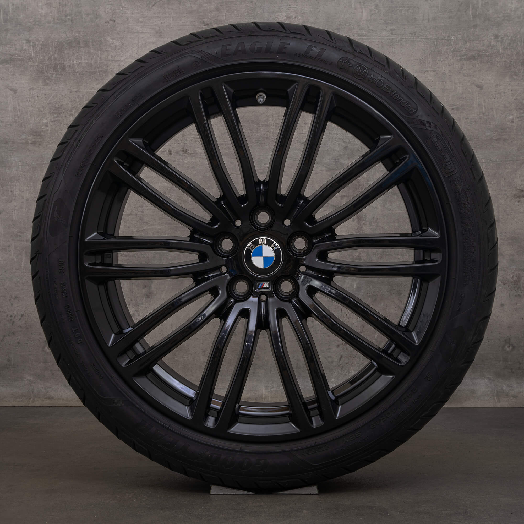 OEM BMW 5 Series rims 19 inch G30 G31 summer wheels 7855083
