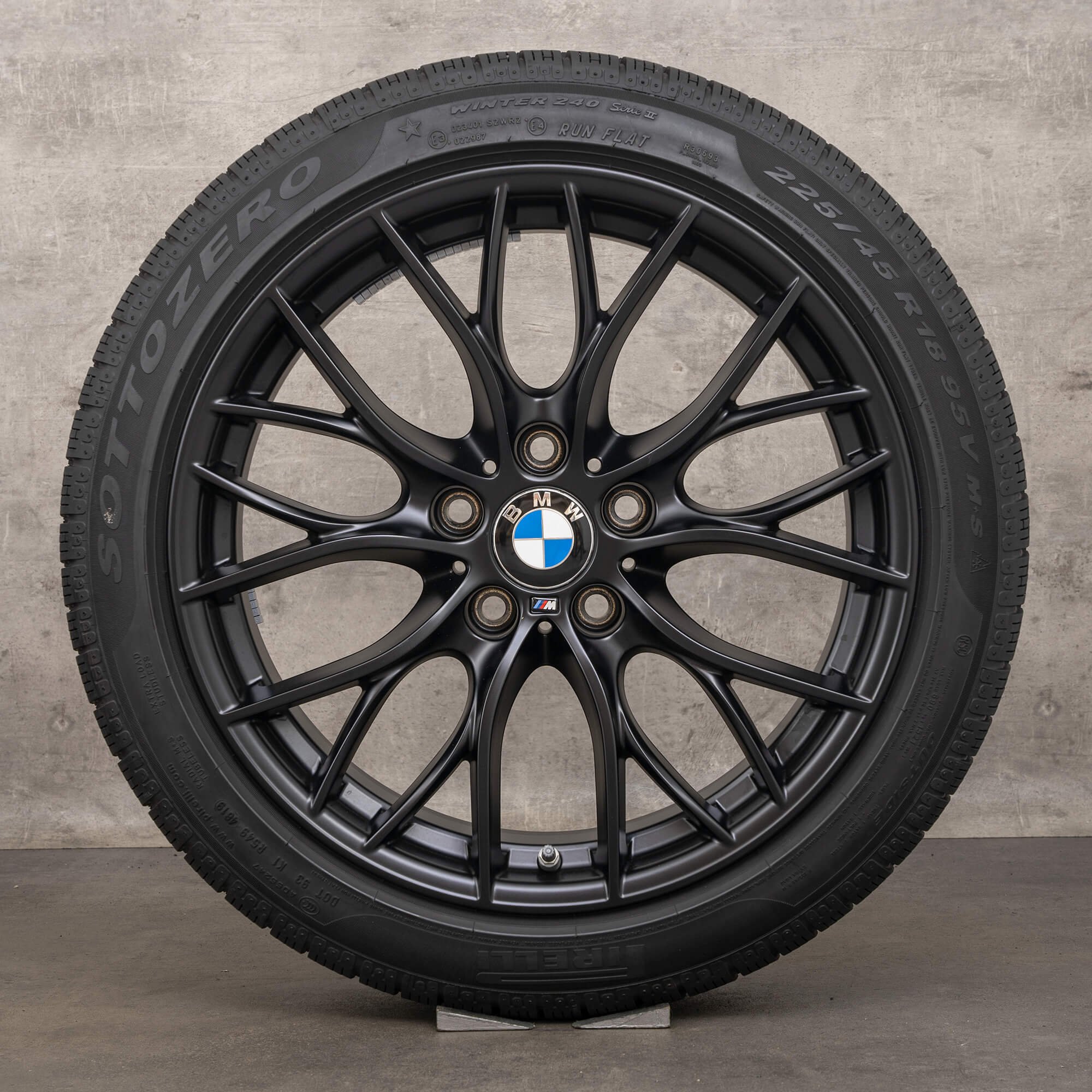 BMW 3er F30 F31 4er F32 F33 Winterreifen 18 Zoll Felgen Styling 405 M 6865157