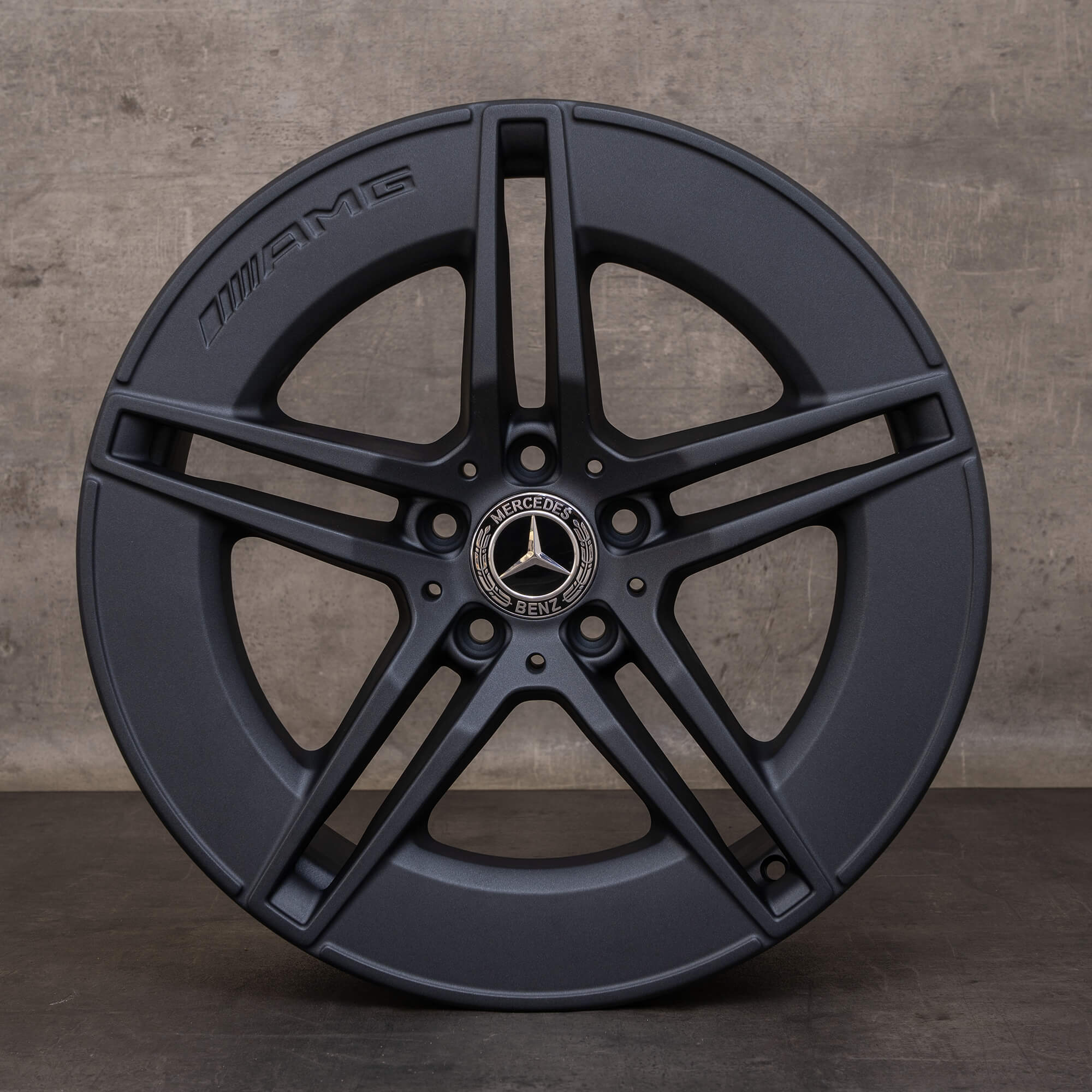 Oem Mercedes Benz Classe E AMG Jantes 19 pouces W214 S214 A2144010300 A2144010400 titane mat NEUF