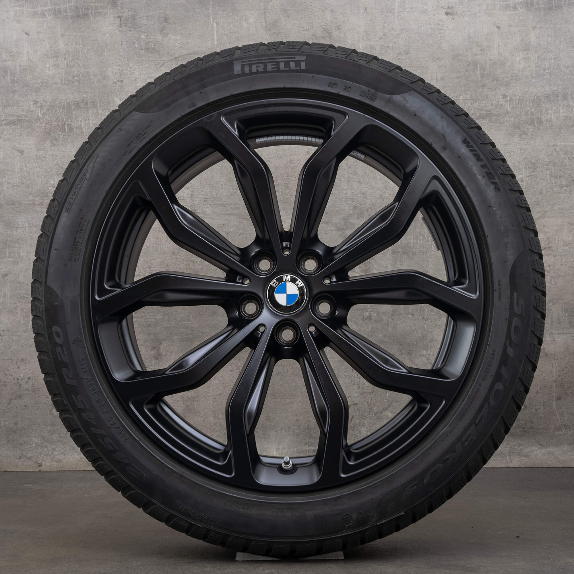 BMW X3 G01 X4 G02 Winterräder 20 Zoll Felgen Winterreifen Styling 695 schwarz