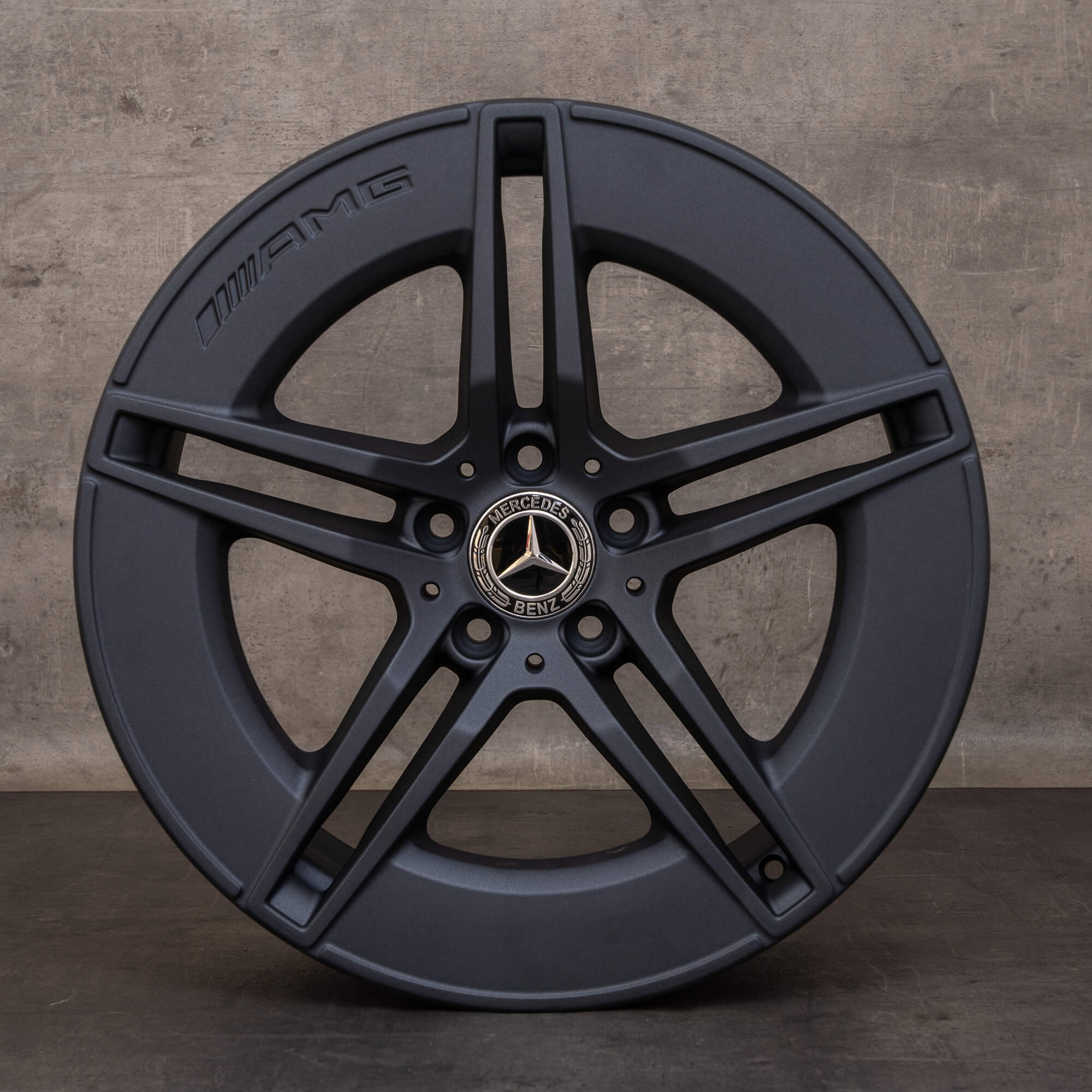 Oem Mercedes Benz Classe E AMG Jantes 19 pouces W214 S214 A2144010300 A2144010400 titane mat NEUF