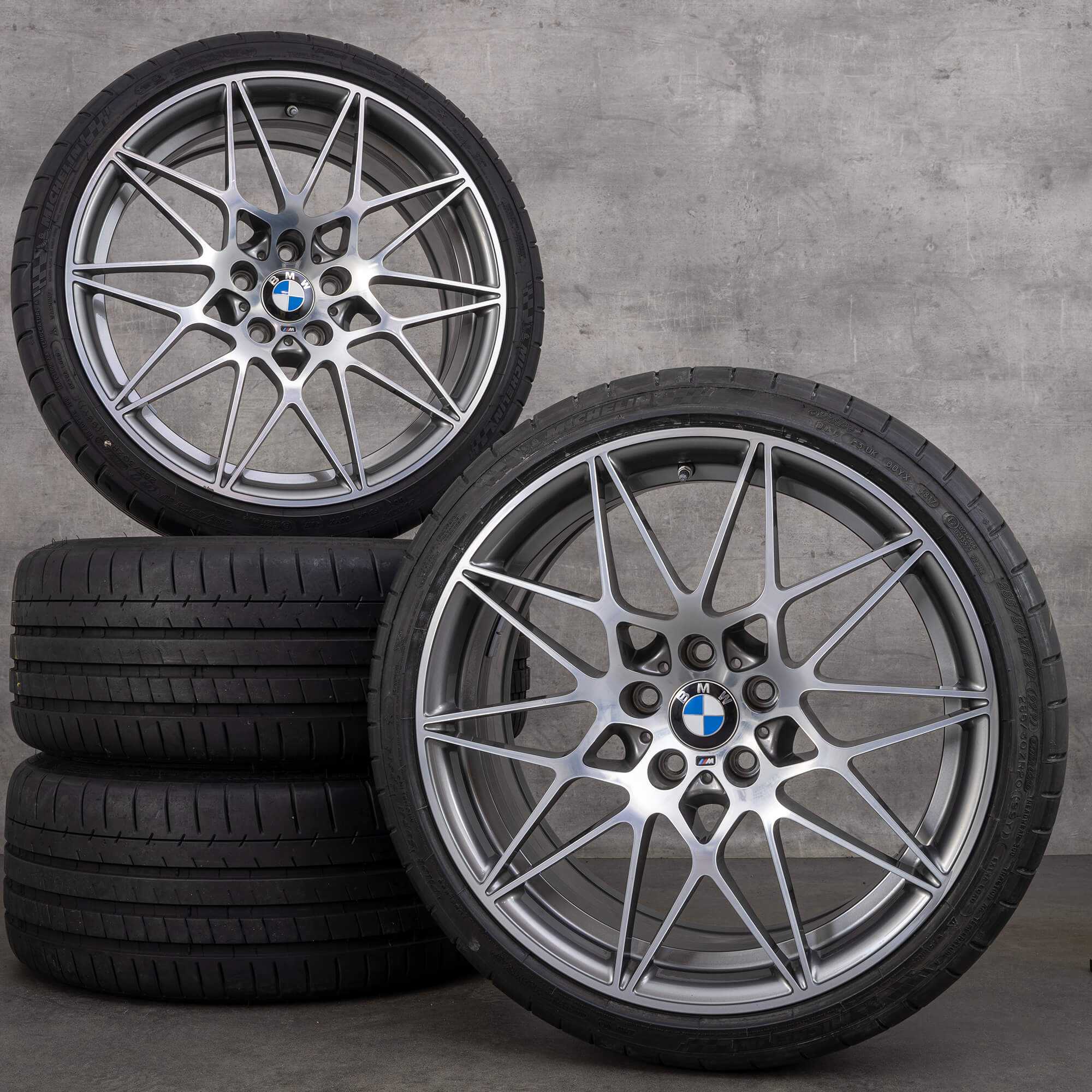 BMW 20 Zoll Felgen M3 F80 M4 F82 F83 666 M Alufelgen Sommerreifen Sommerräder
