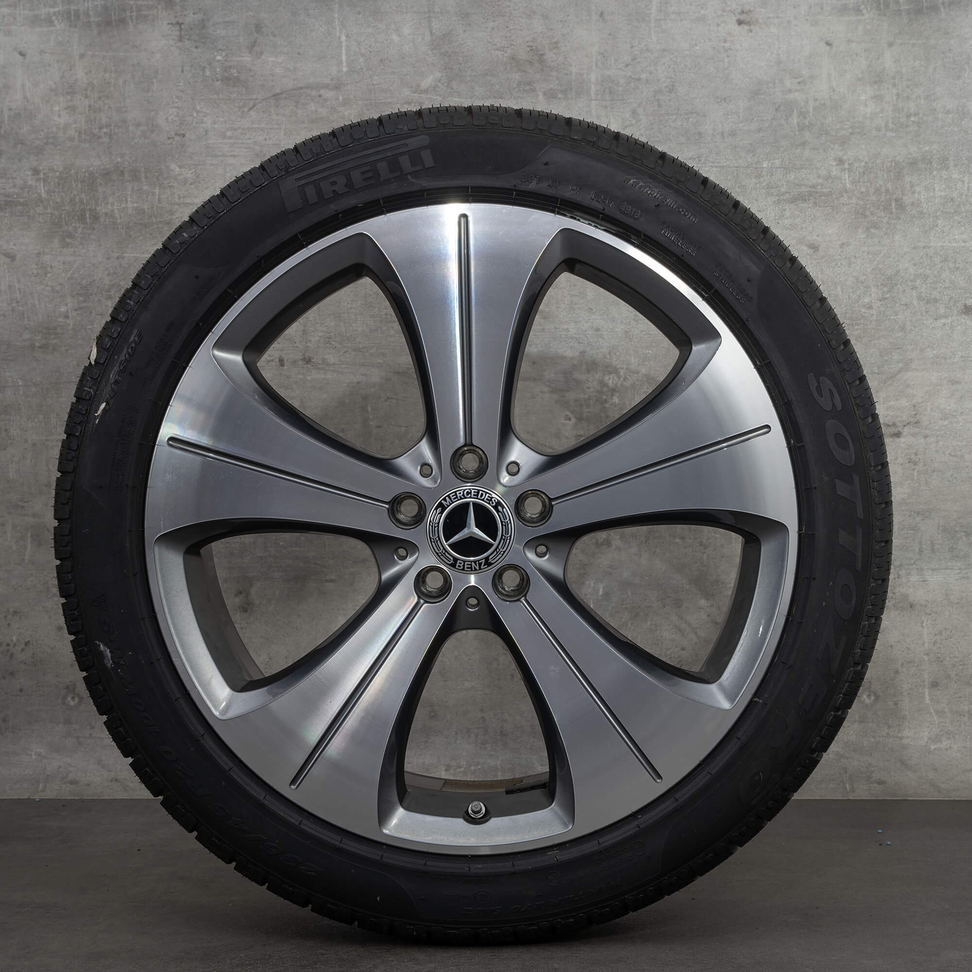 Alkuperäiset Mercedes Benz GLA GLB talvirenkaat 20 tuuman H247 X247 vanteet A2474013700 Tremolit-Metallic UUTUUS