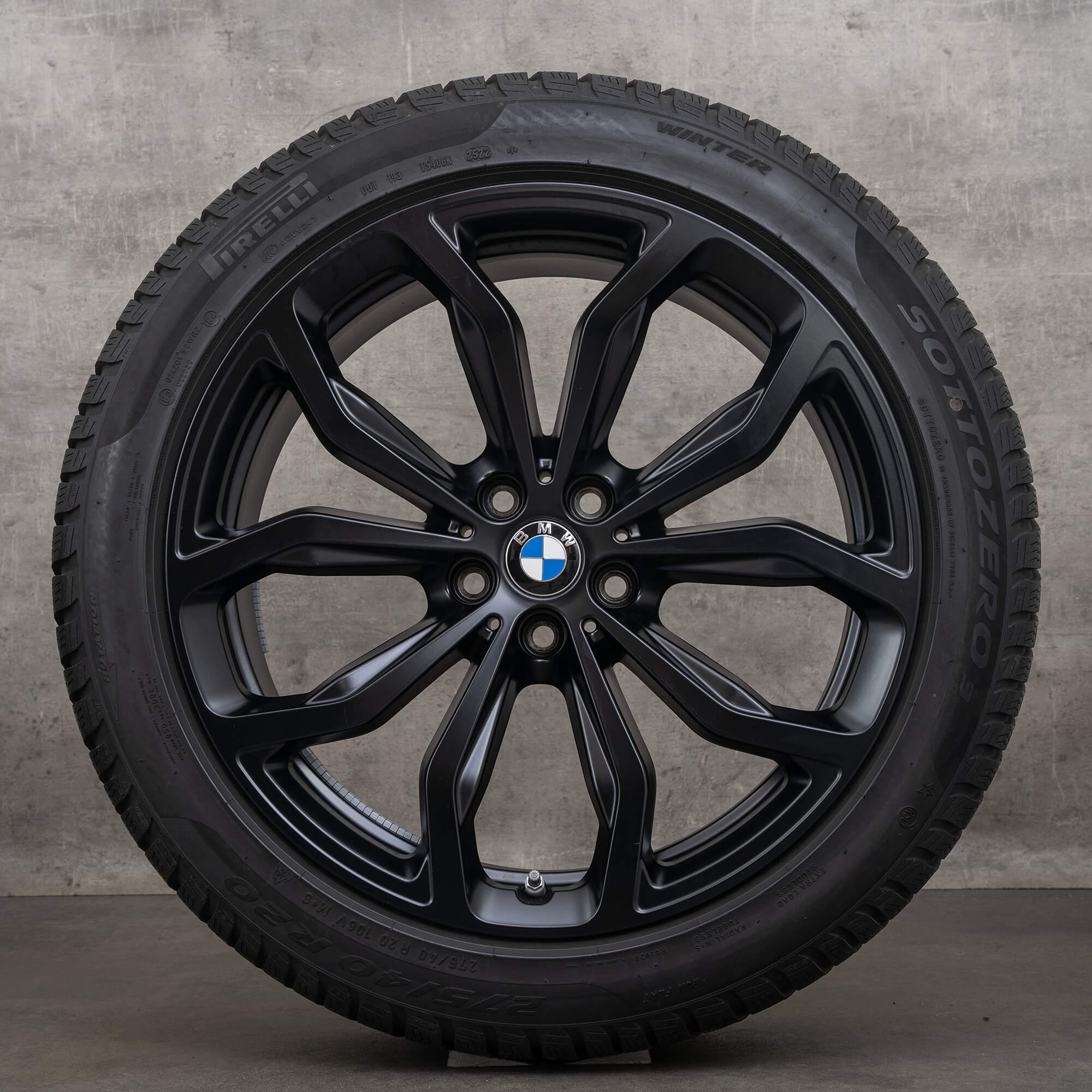 BMW X3 G01 X4 G02 Winterräder 20 Zoll Felgen Winterreifen Styling 695 schwarz