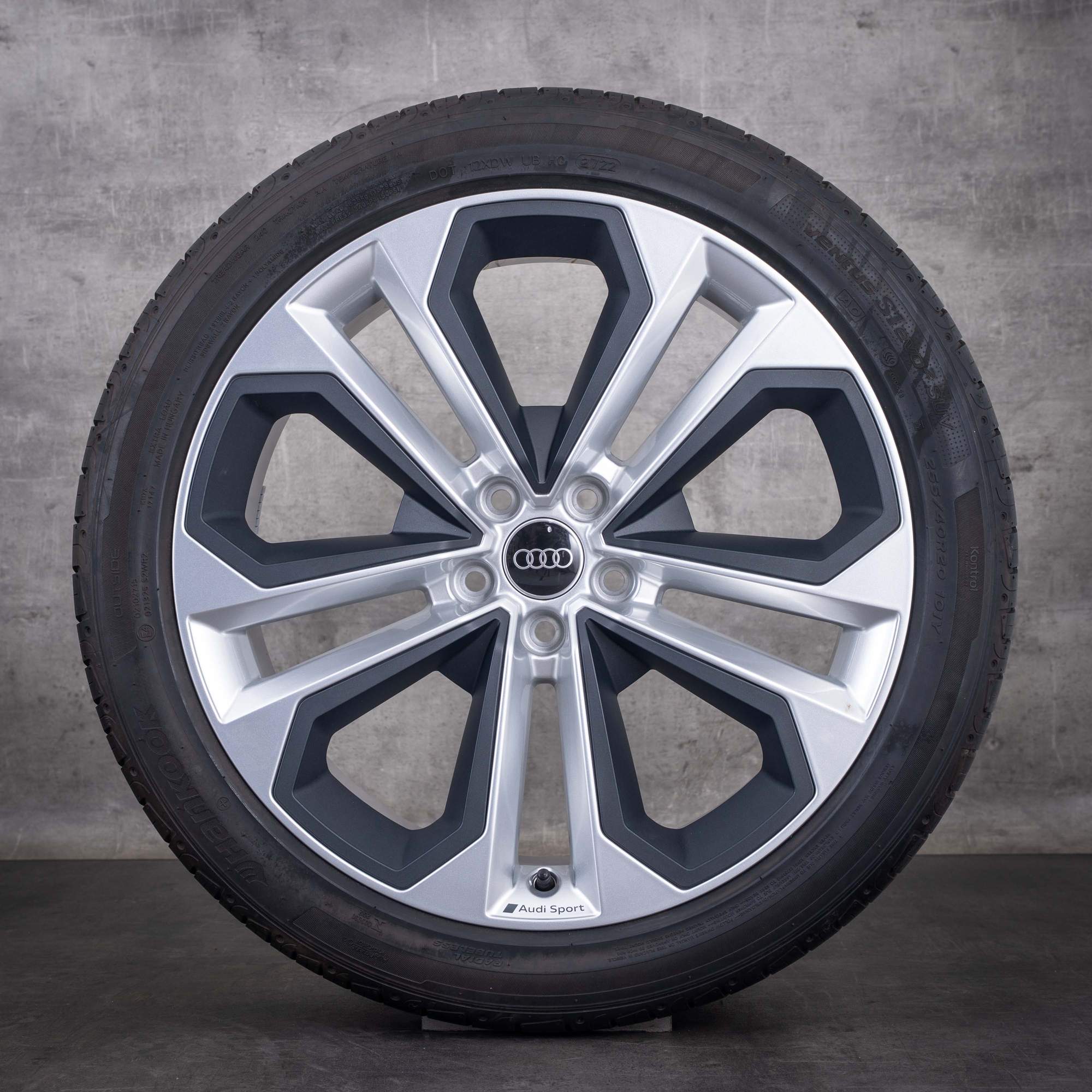Original Audi Q3 RSQ3 & Sportback Felgen 20 Zoll F3 Sommerräder 83A601025E silber glanz grau matt