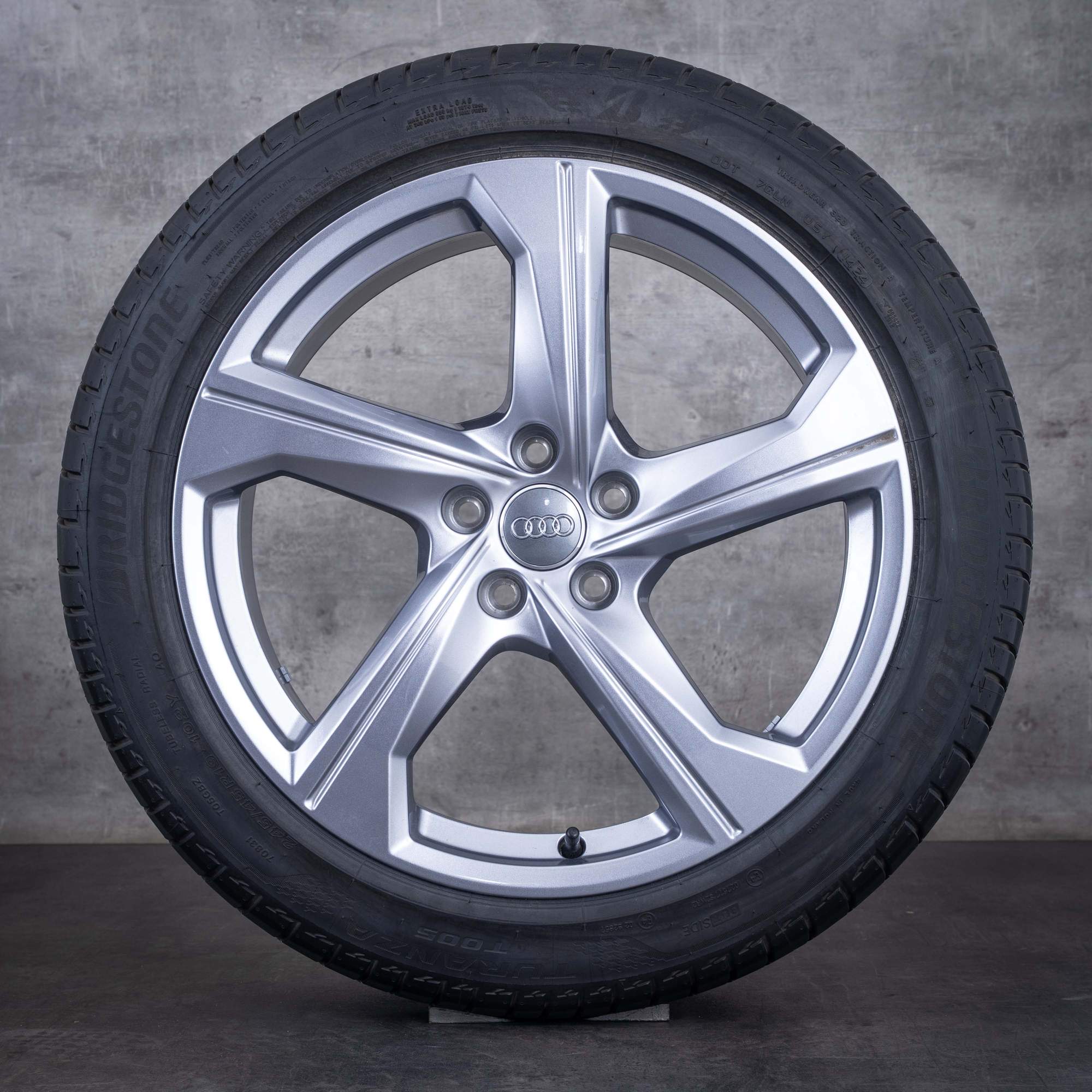 Ruote invernali originali Audi A6 da 19 pollici 4K C8 4K0601025EP antracite NUOVI