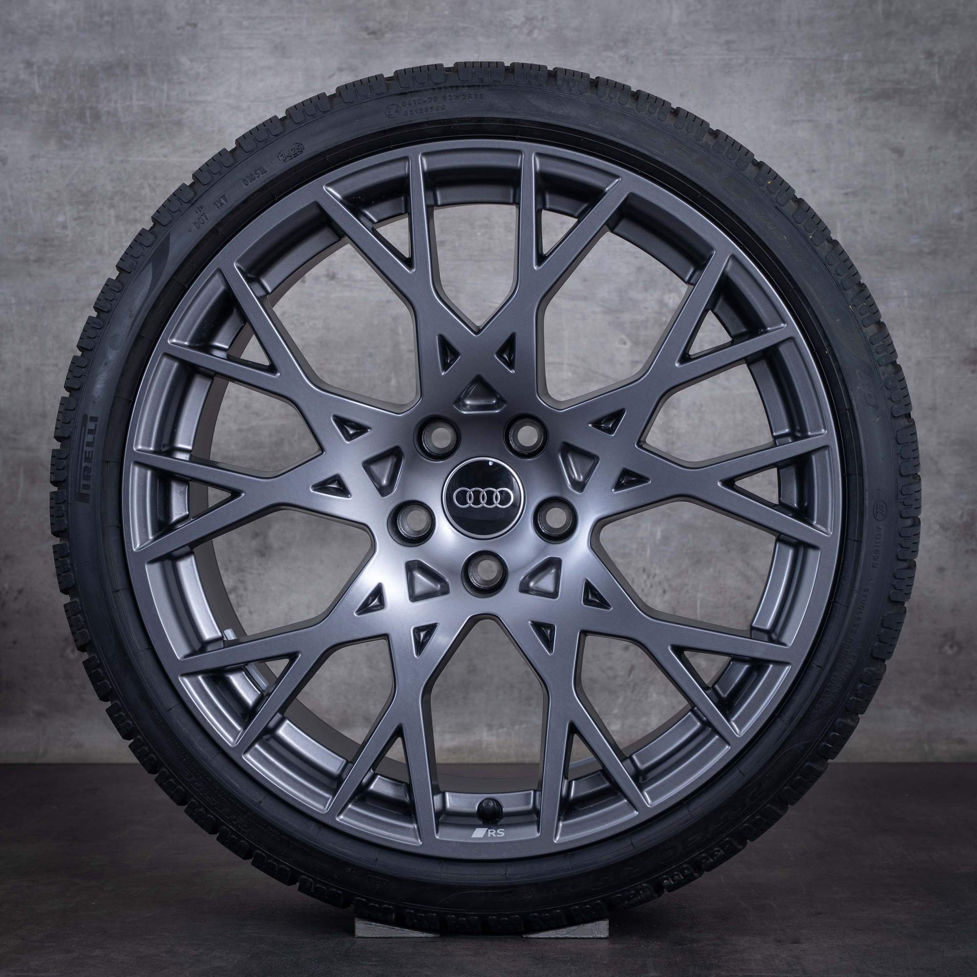 Original Audi RS3 Winterräder 19 Zoll 8Y Felgen 8Y0601025DF 8Y0601025DB titan matt