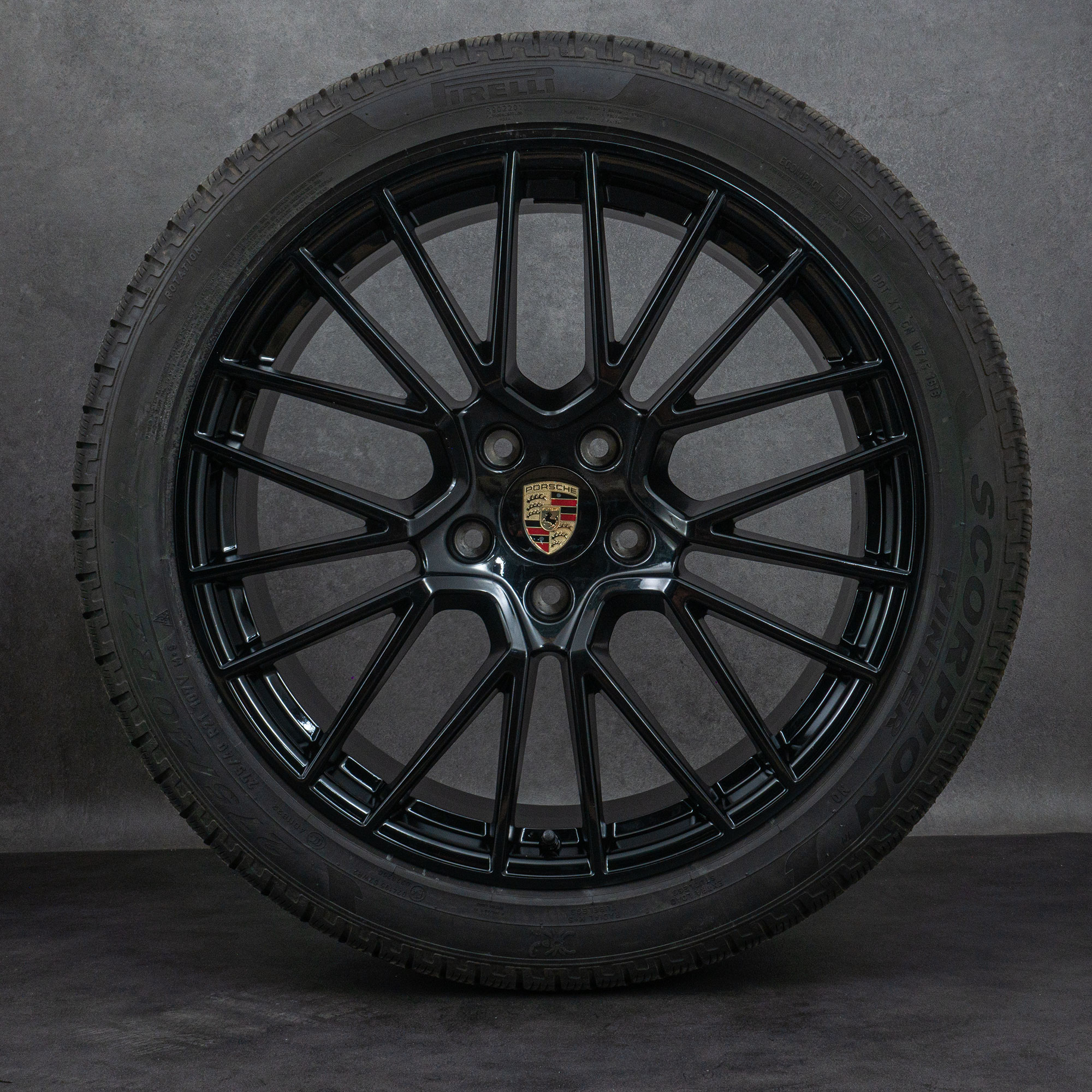 Original Porsche Felgen Cayenne Coupé 21 Zoll 9Y Spyder Winterräder Winterreifen