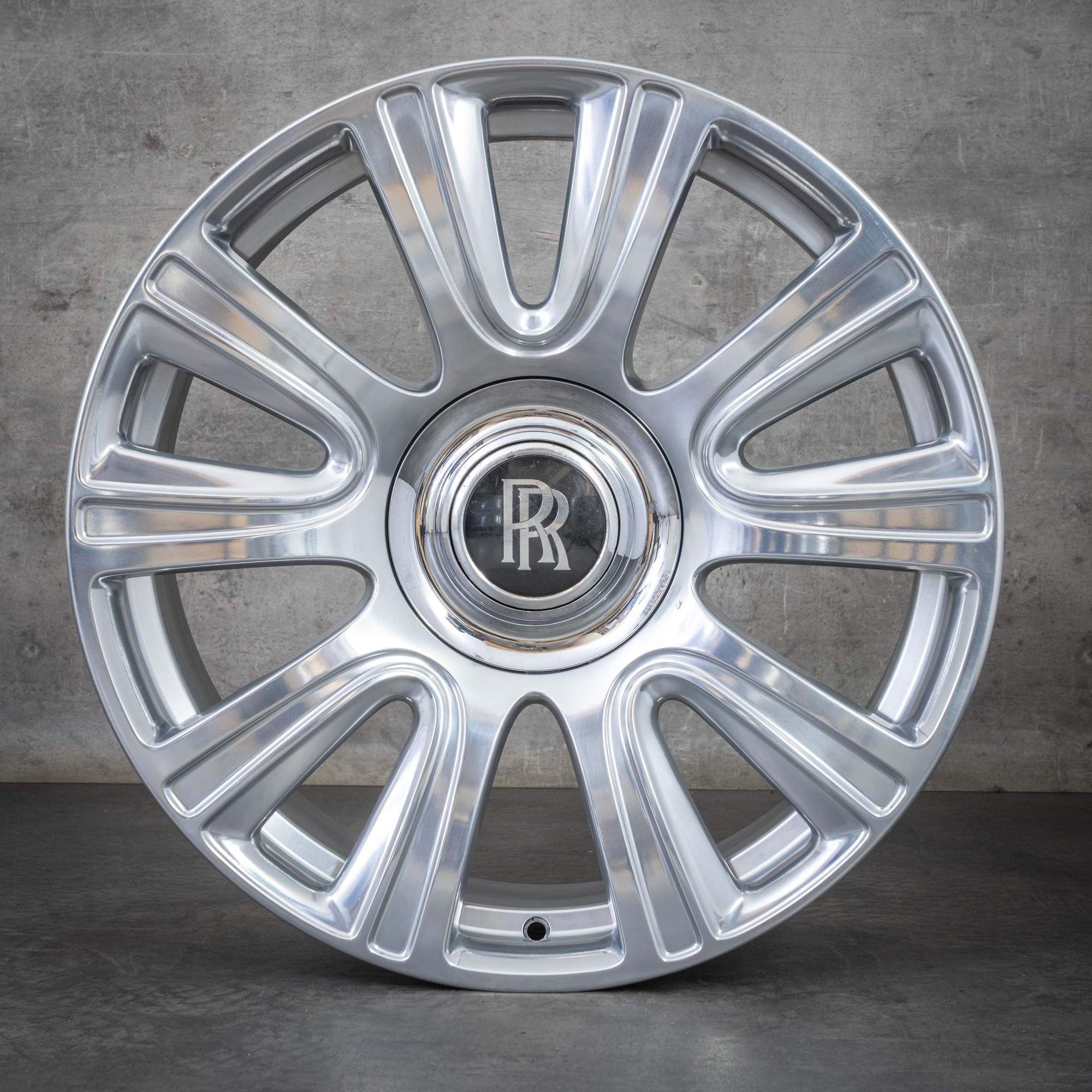 Oryginał Rolls Royce Ghost Wraith Dawn felgi 21 cali styl 653 6864987 6864988 chrom polerowany
