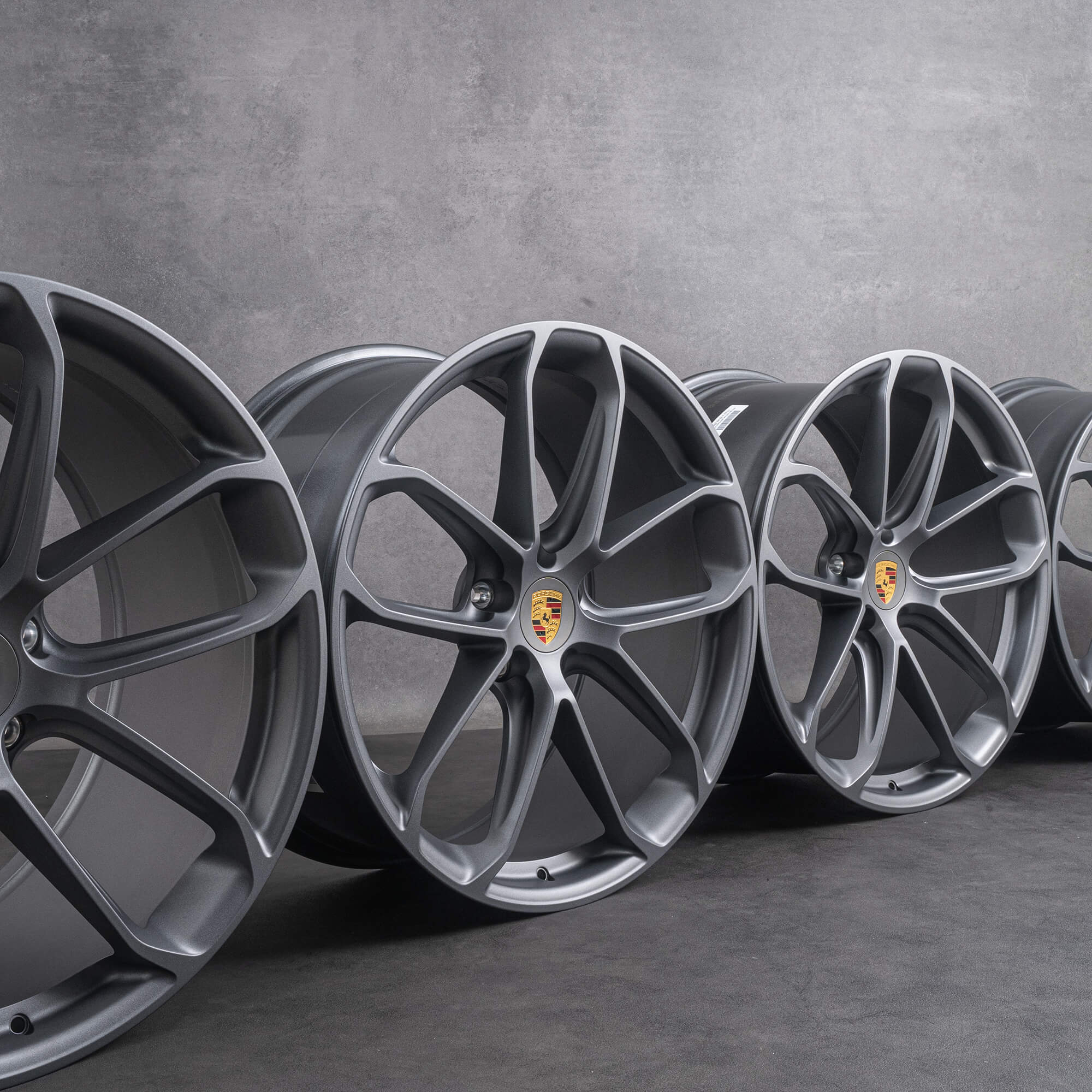 OEM Porsche Cayenne rims 22 inch 9Y3601025CC Coup 9YA II GT Design New