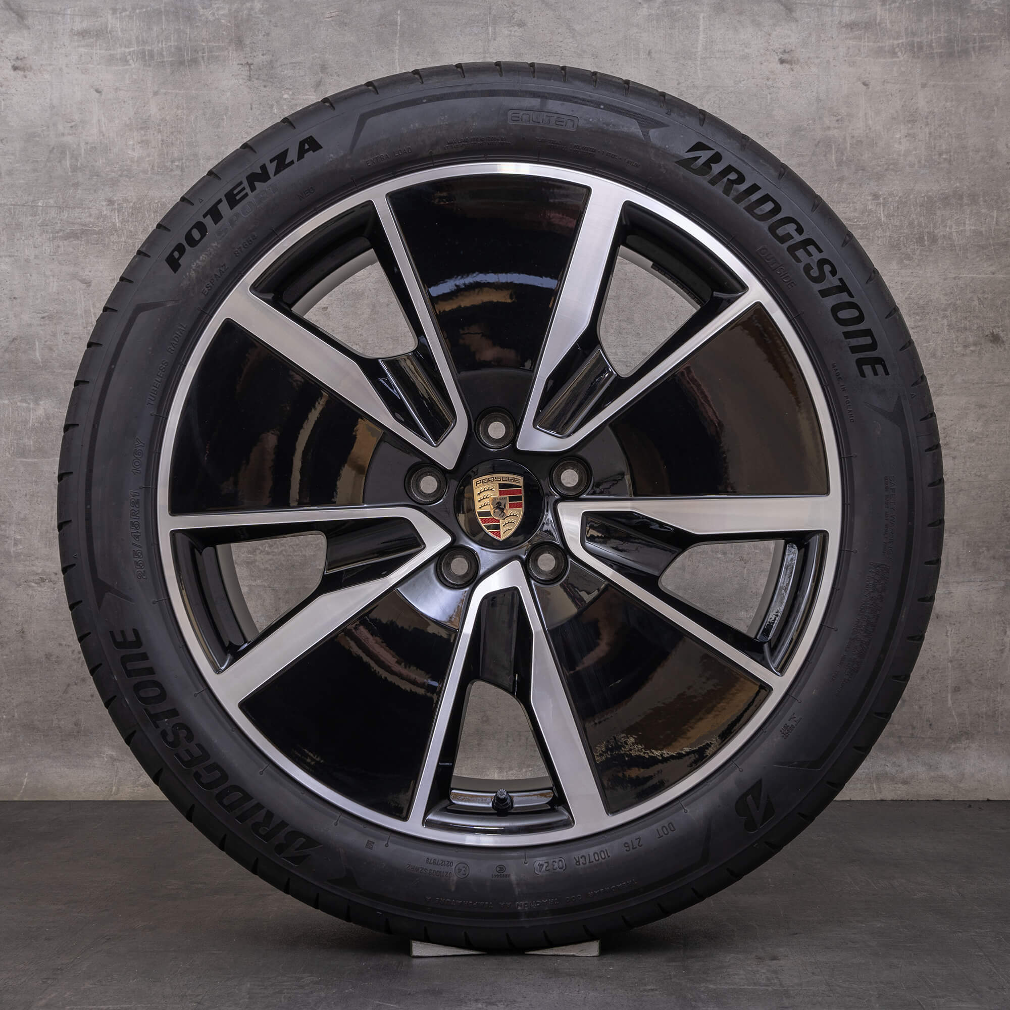 OEM Porsche Macan Electric rims 21 inch 4 4S Turbo summer wheels