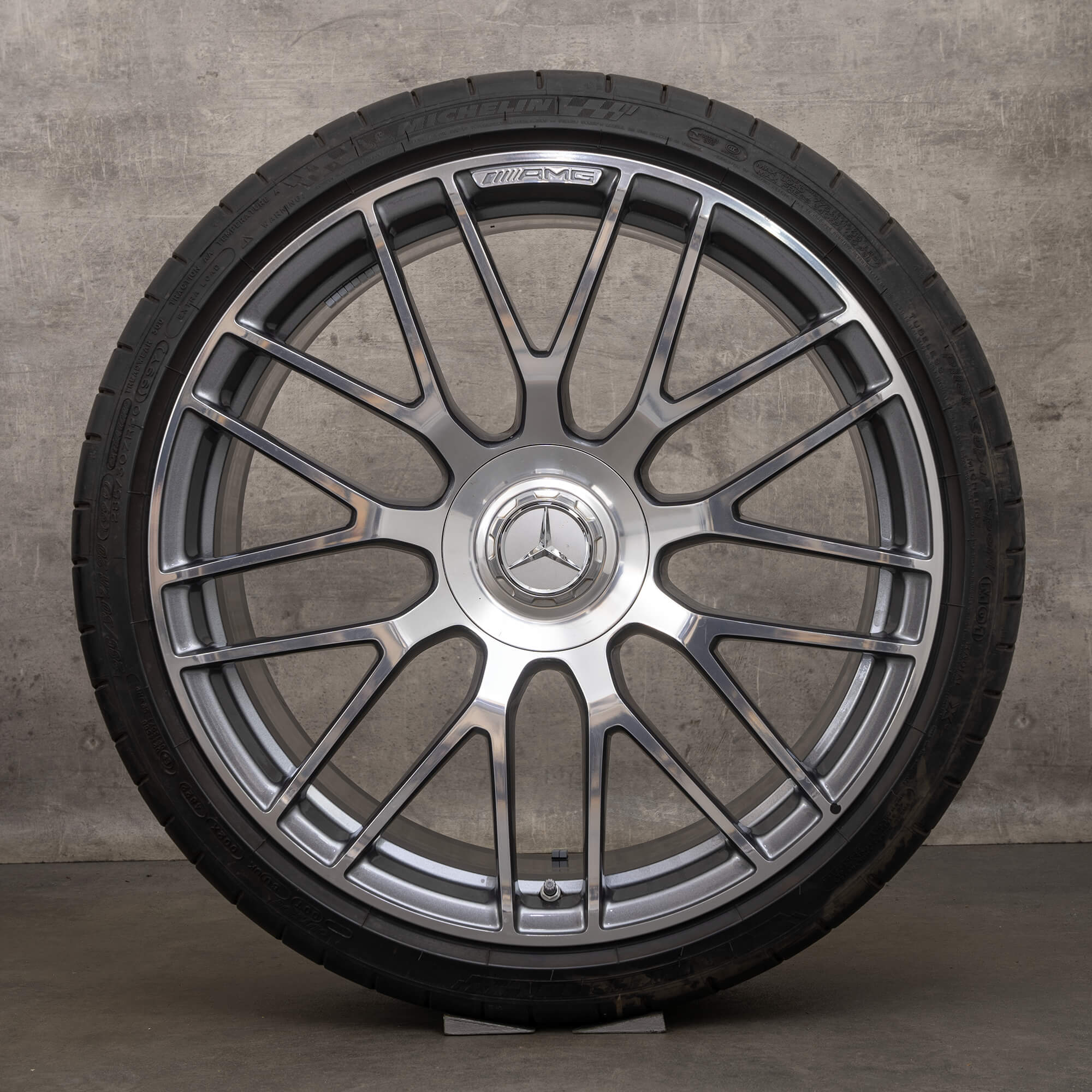 Originele AMG Mercedes C63 S C205 A205 19 20 inch zomerbanden velgen A2054015900