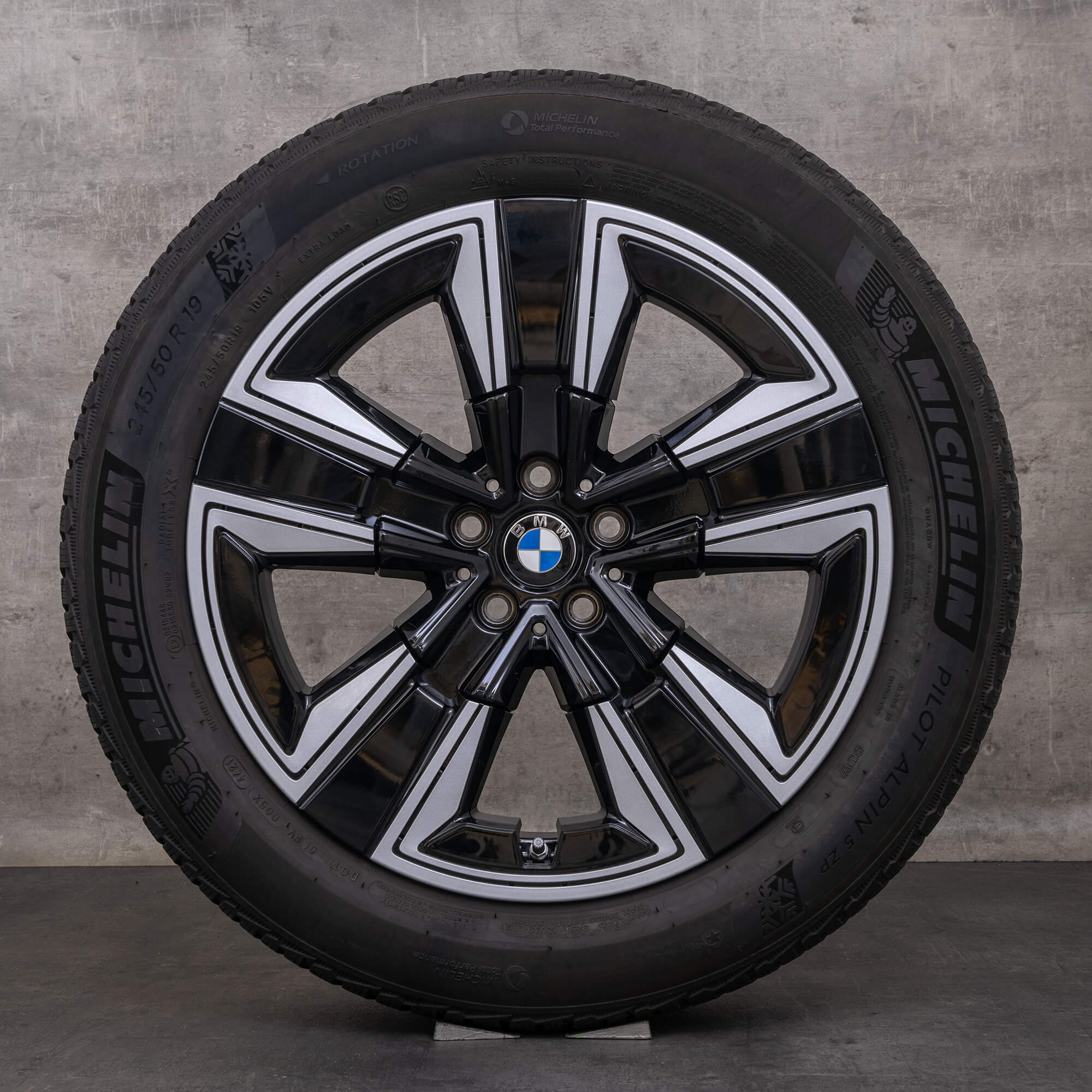 OEM BMW iX3 snow tire packages 19 inch G08 rims styling 842