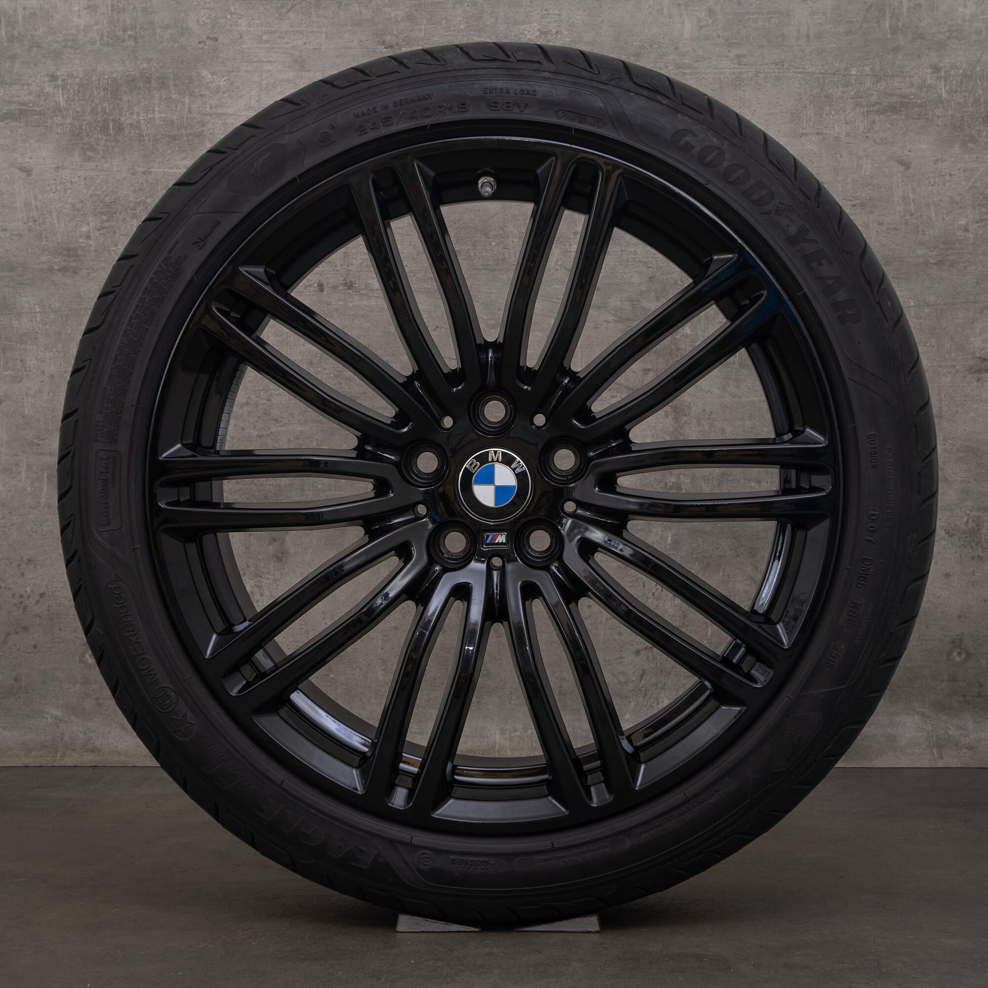 OEM BMW 5 Series rims 19 inch G30 G31 summer wheels 7855083