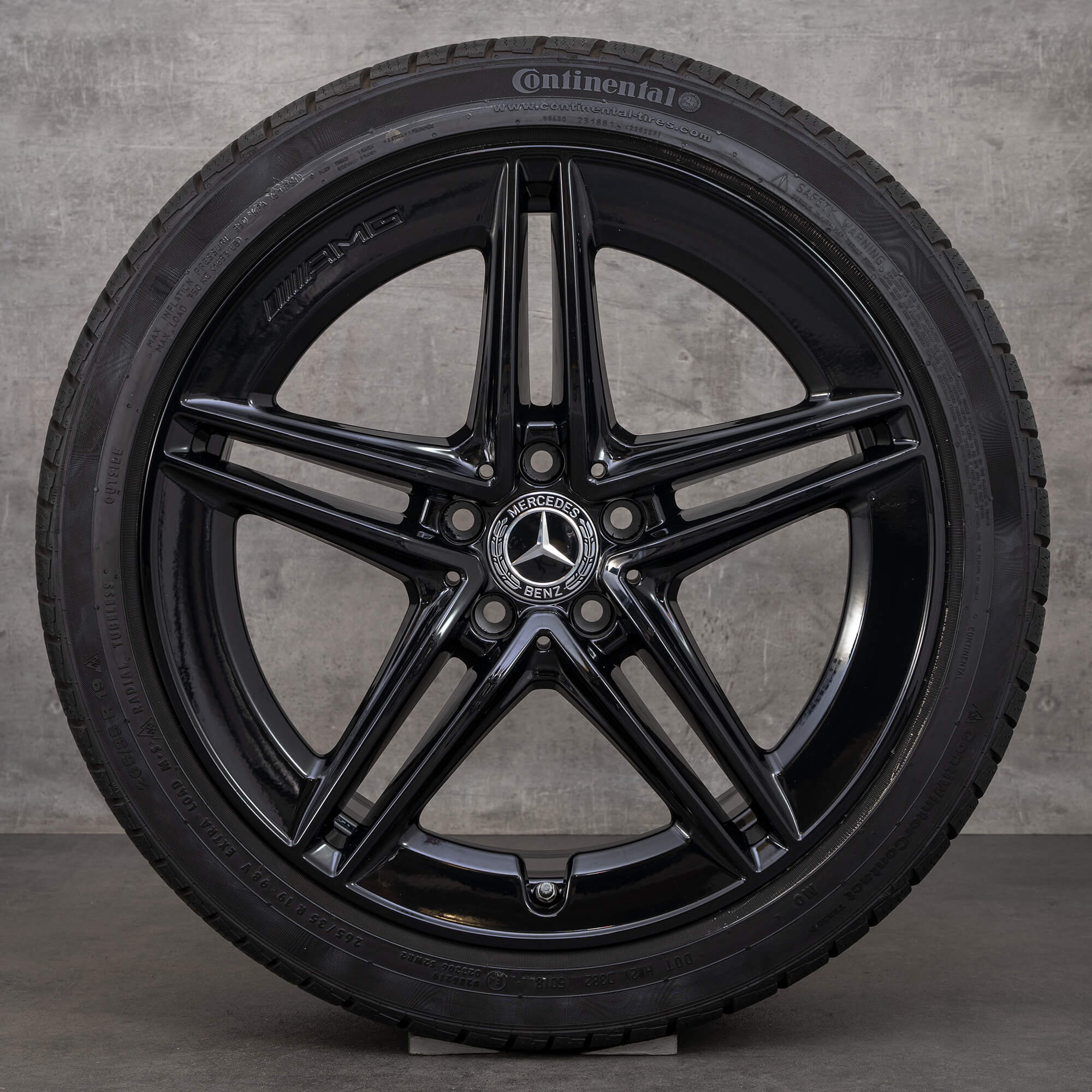 AMG 19 Zoll Mercedes Felgen C-Klasse W205 S205 C63 S Winterräder Winterreifen