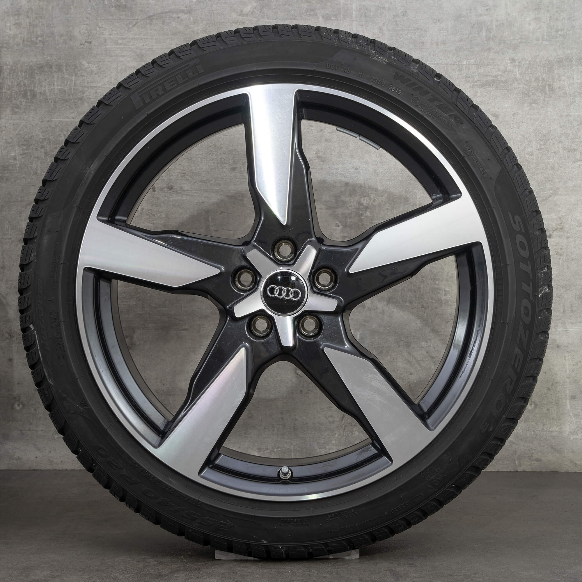 Audi 20 inch velgen A6 S6 4K C8 Polygon 4K0601025AD winterbanden winterwielen