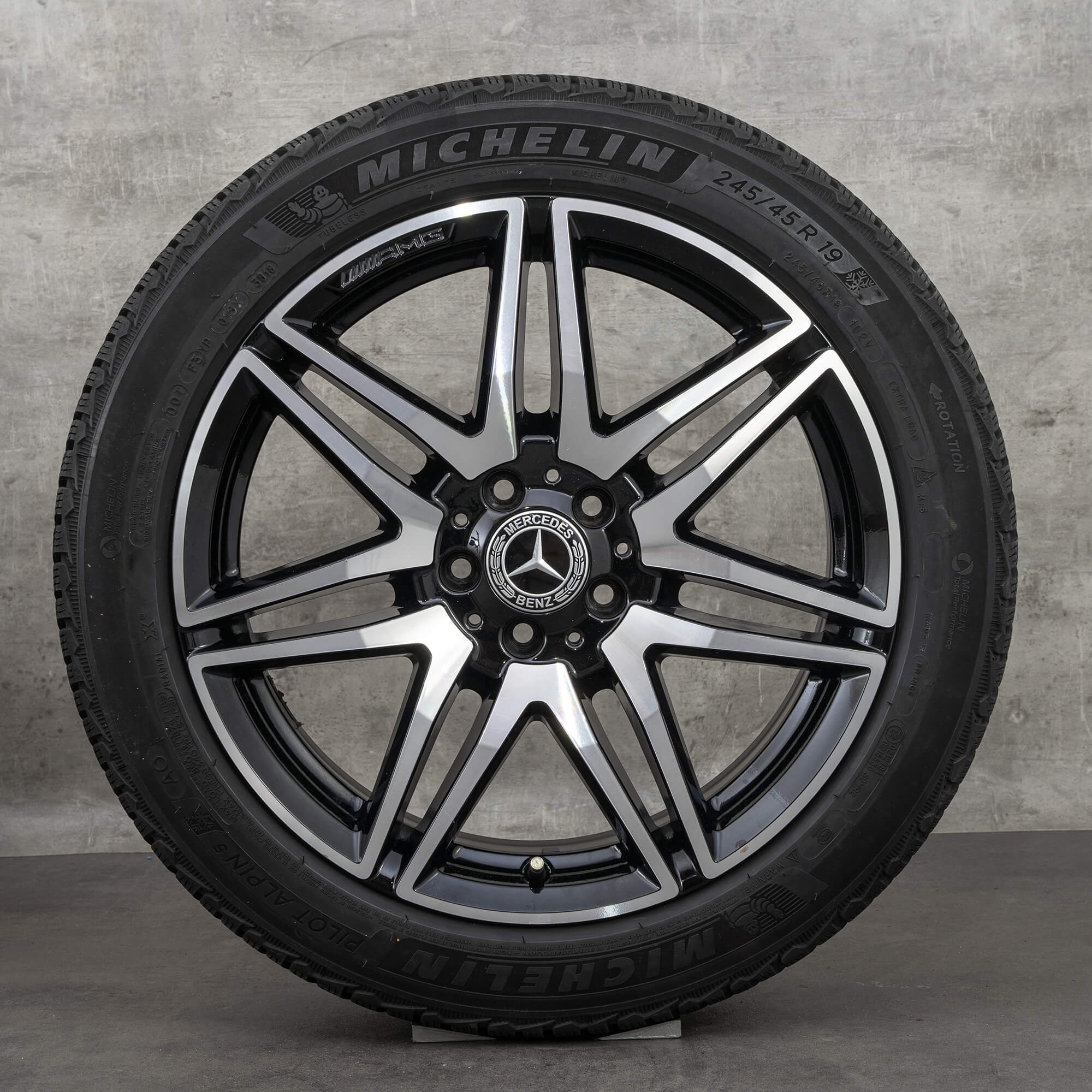 KÜHLERGRILL SCHWARZ PASST für Mercedes V-Klasse Viano W447 Sport