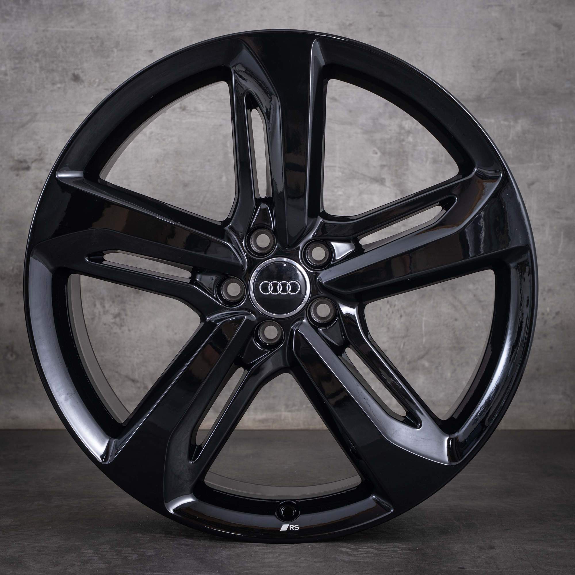 Cerchi originali Audi A6 S6 C7 4G Performance da 21 pollici 4G0601025CN Blade neri lucidi