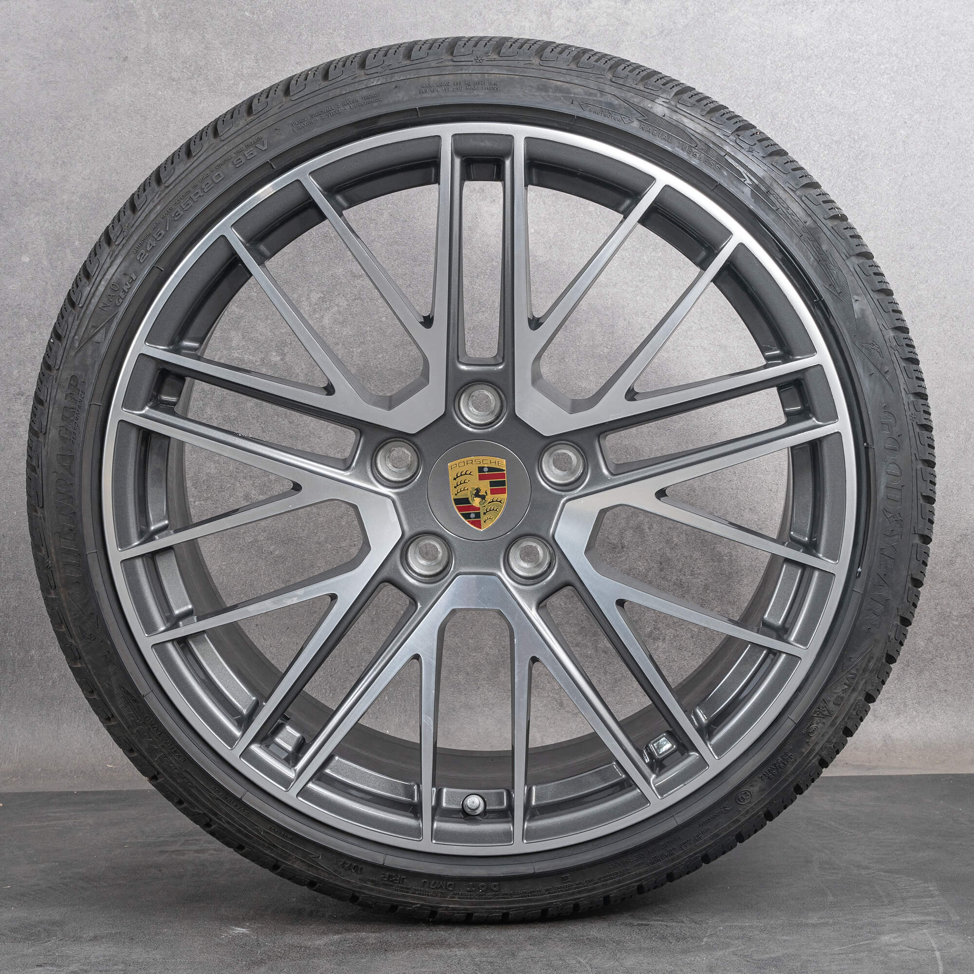 Oryginalne felgi Porsche 992.1 20 21 cali 992044603AA koła zimowe Turbo S