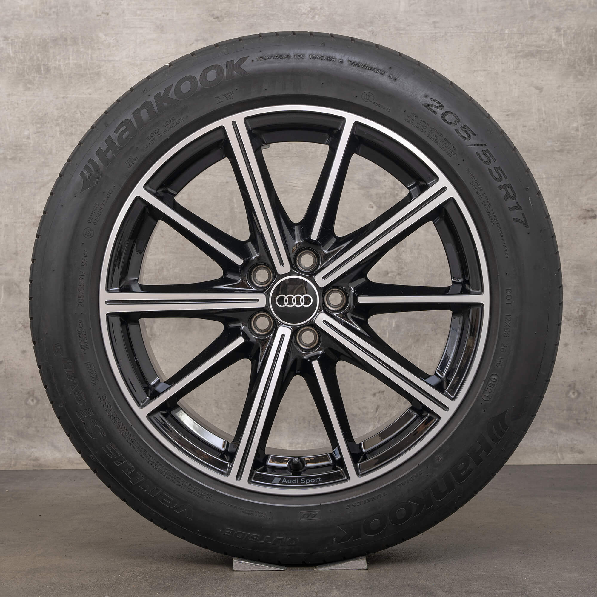 Pneus de verão Audi A1 Allstreet Citycarver Jantes 17 polegadas 82A601025AC 6,5
