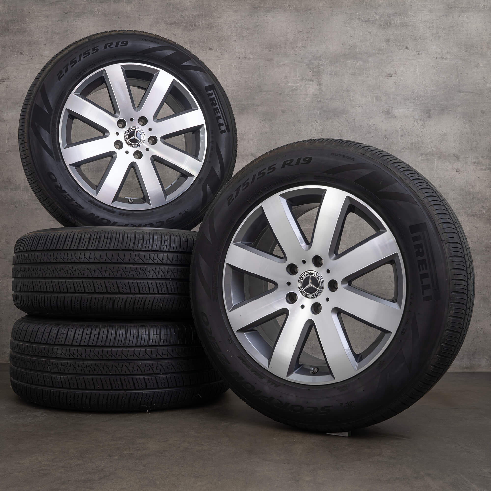 OEM Mercedes Benz G Class winter wheels 19 inch W463A G500 rims ...