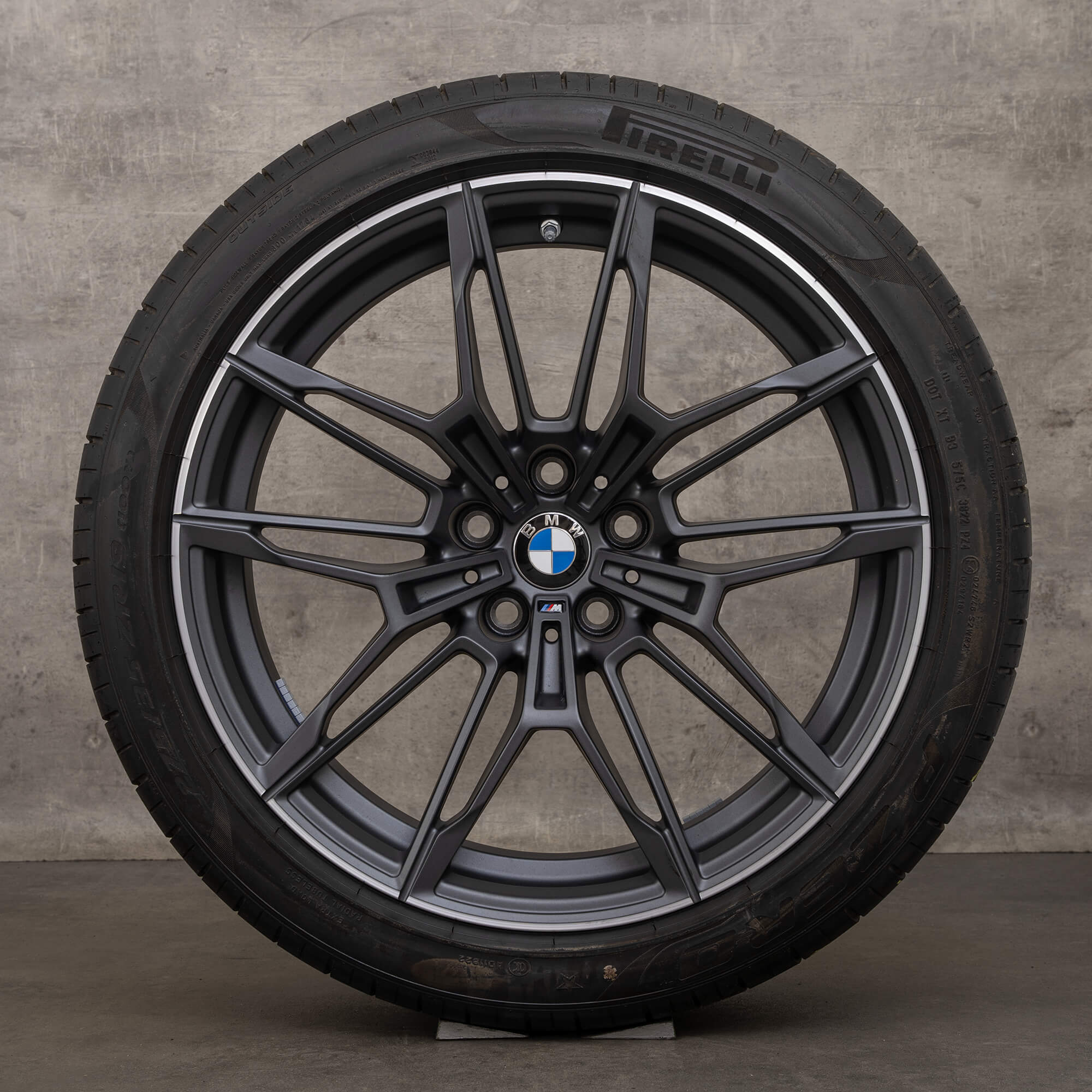 Original BMW M2 G87 M3 G80 G81 M4 G82 G83 19 20 Zoll Sommerreifen 825 M Felgen