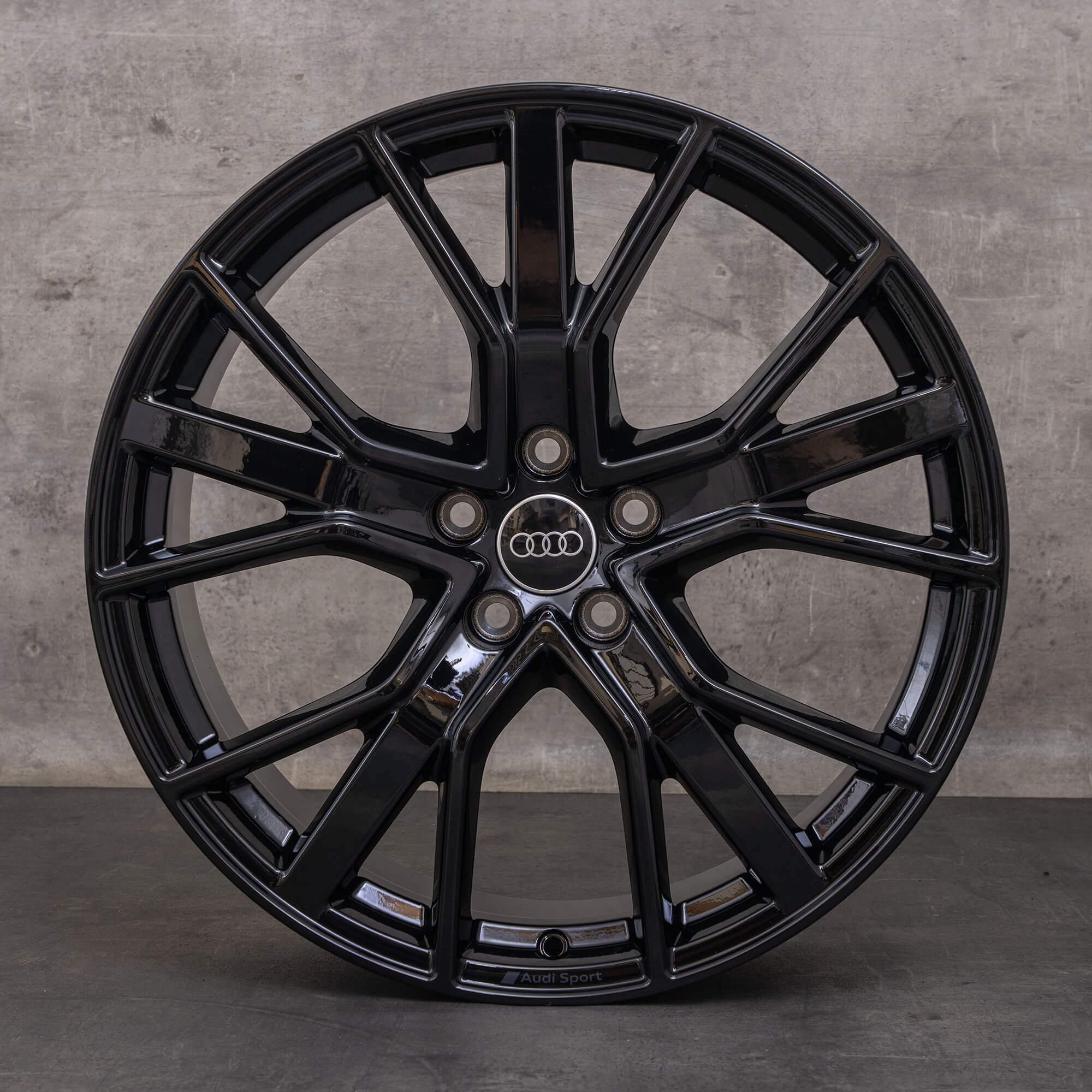 Jantes d'origine Audi Q3 RSQ3 20 pouces F3 83A601025BD noir brillant NEUF