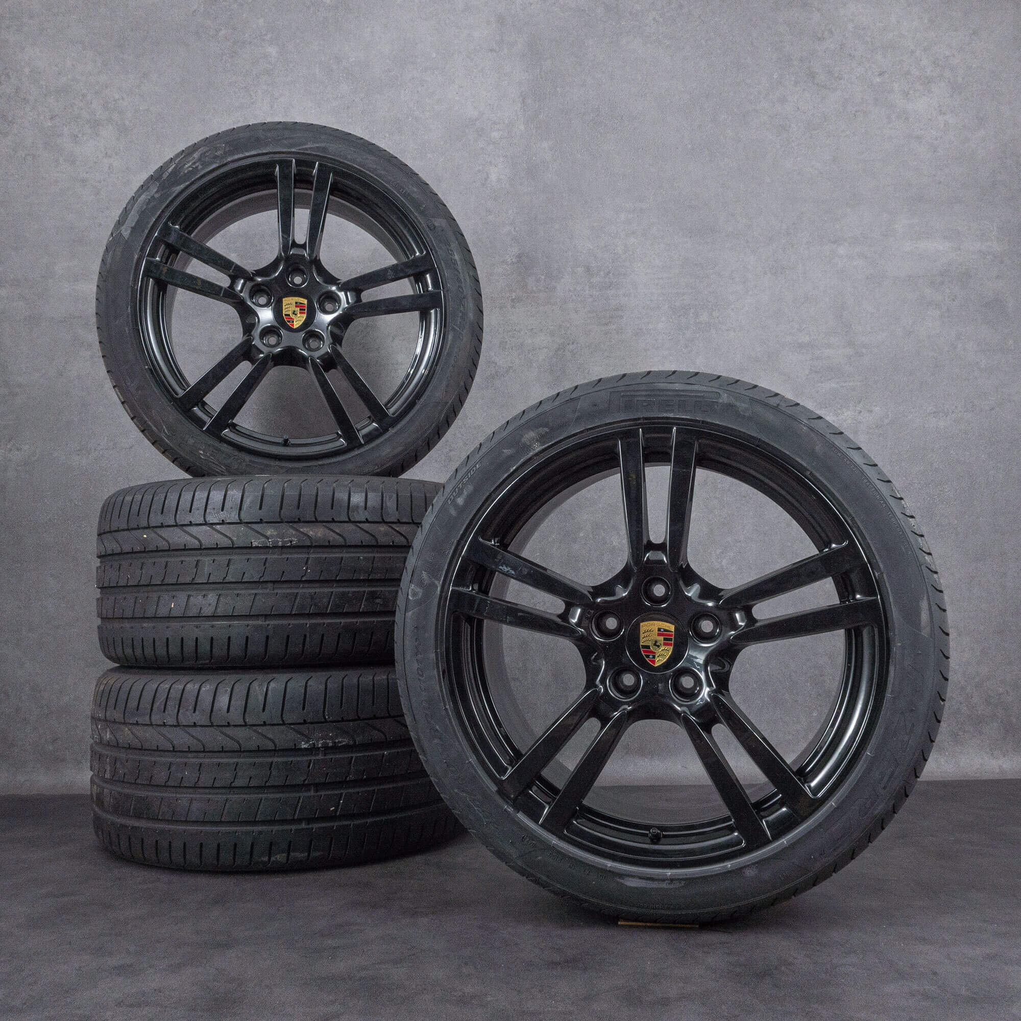 Original Porsche Panamera 970 20 pulgadas Turbo II llantas de verano neumáticos