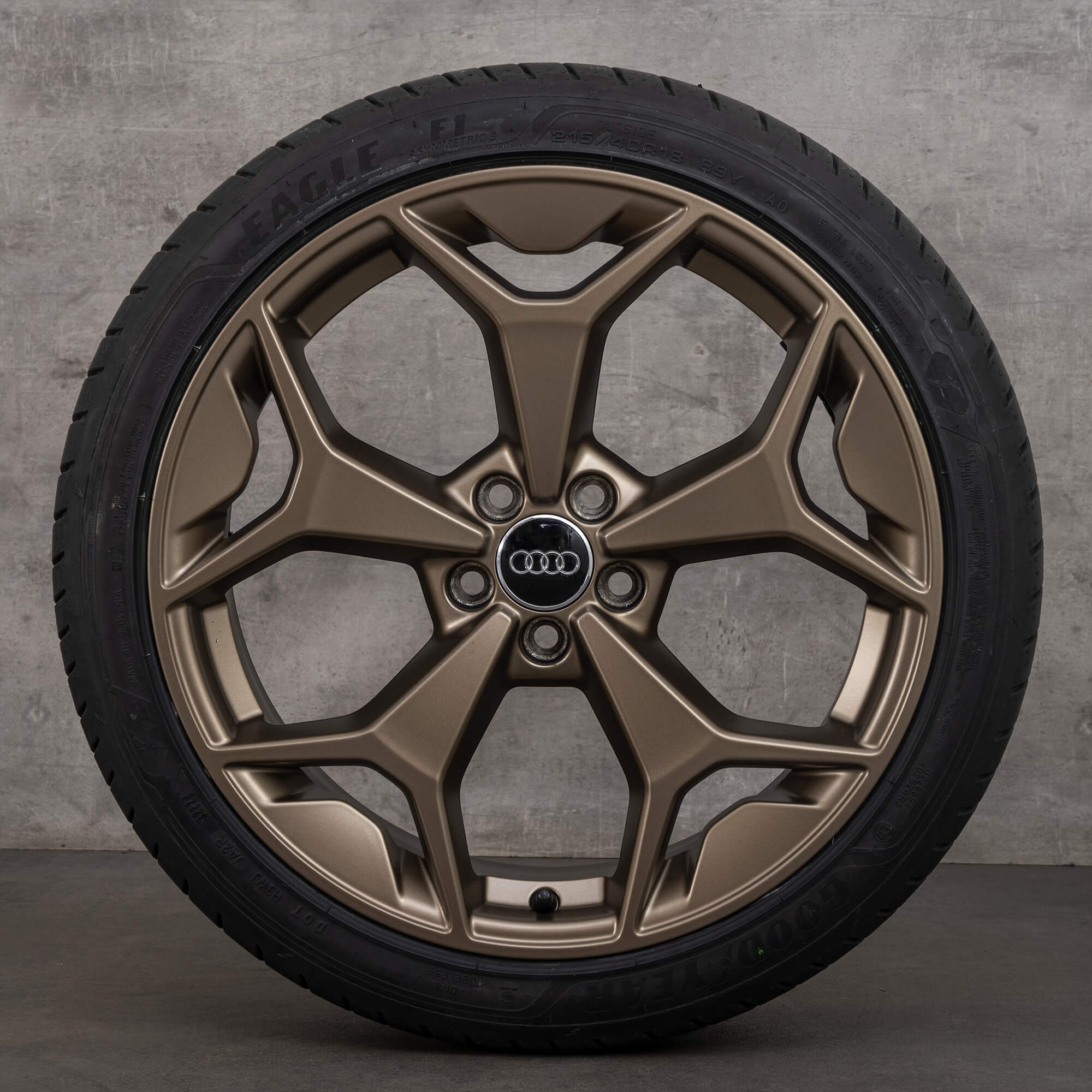 Audi A1 II Felgen GB sportback bronze 18 Zoll Sommerreifen 82A601025AK