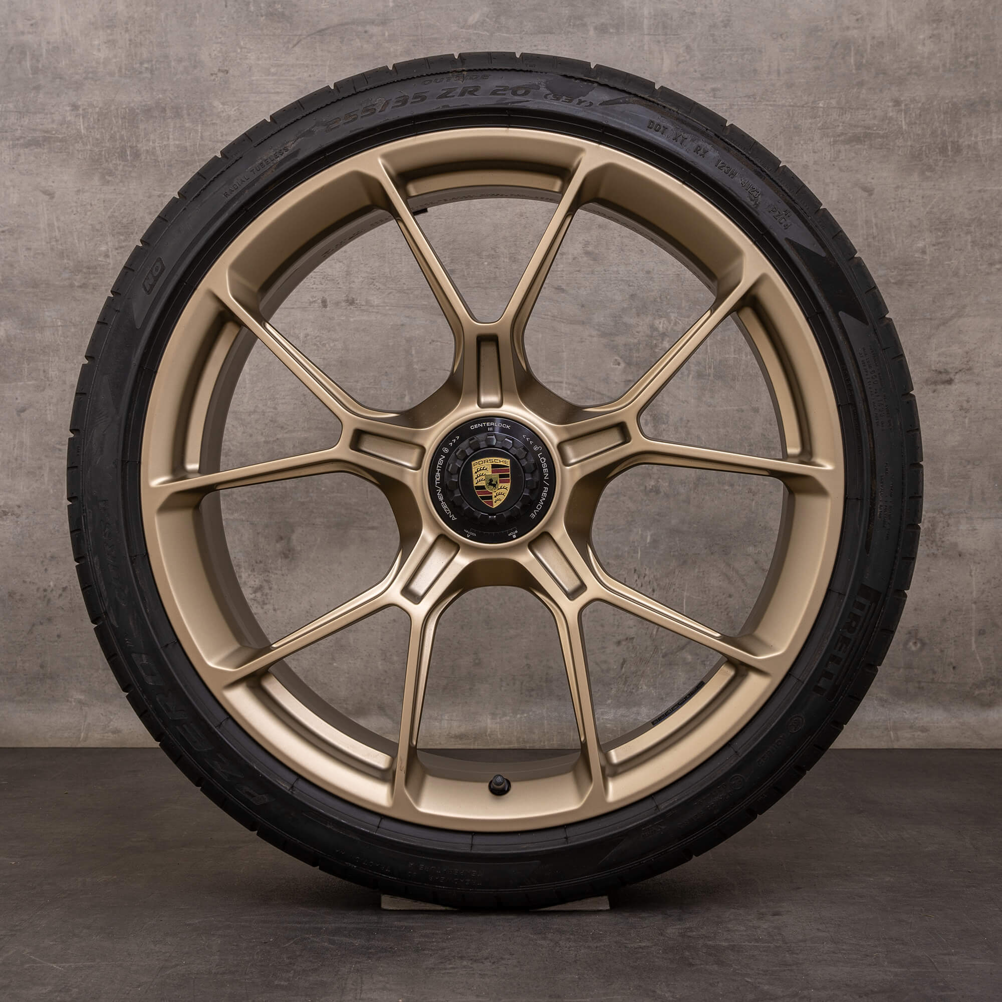 OEM Porsche 911 GT3 rims 20 21 inch 992 I summer wheels 9GT601025Q 9GT601025R neodyme