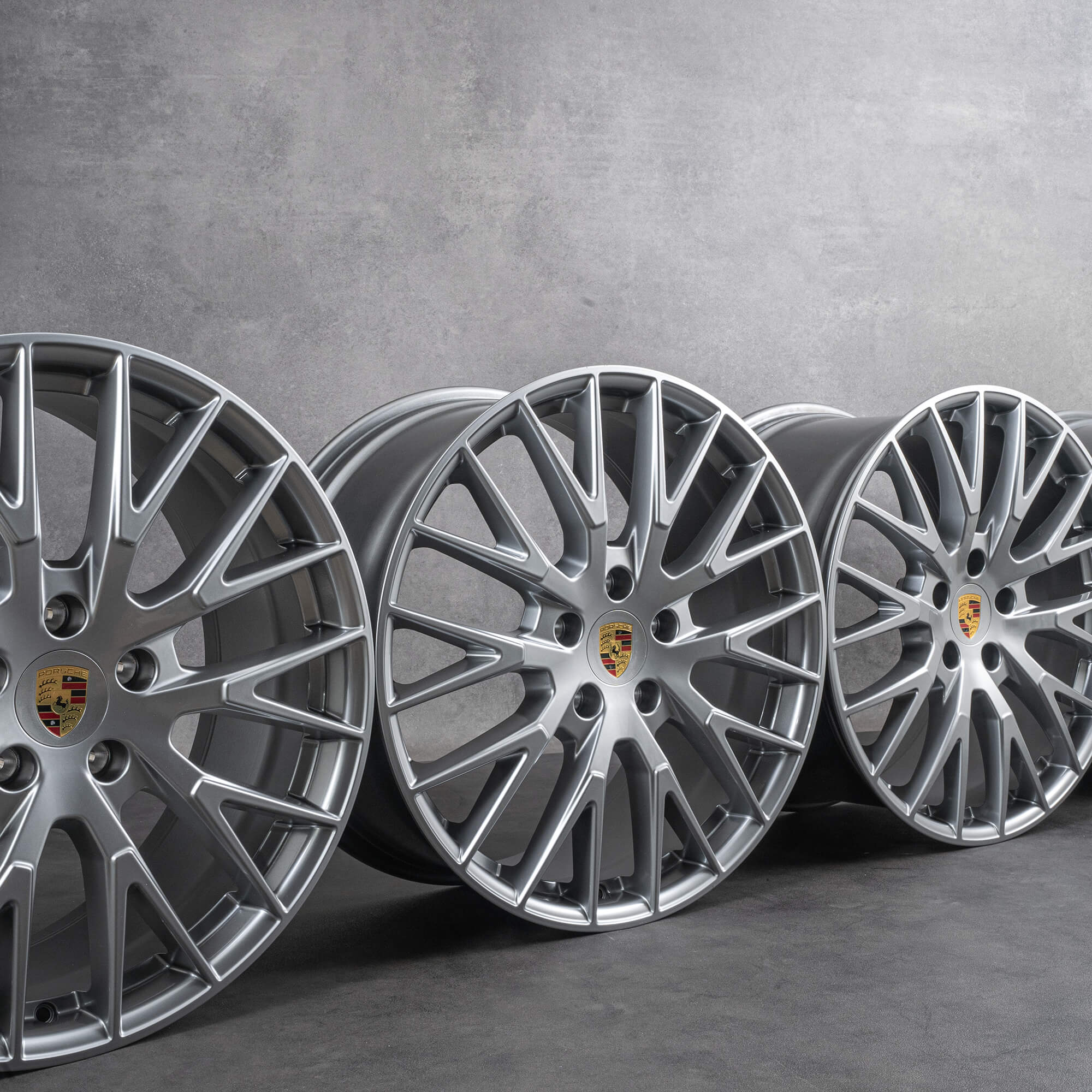 Original Porsche 21 Zoll Panamera 976 Felgen 976601025AB 976601025AA OU7