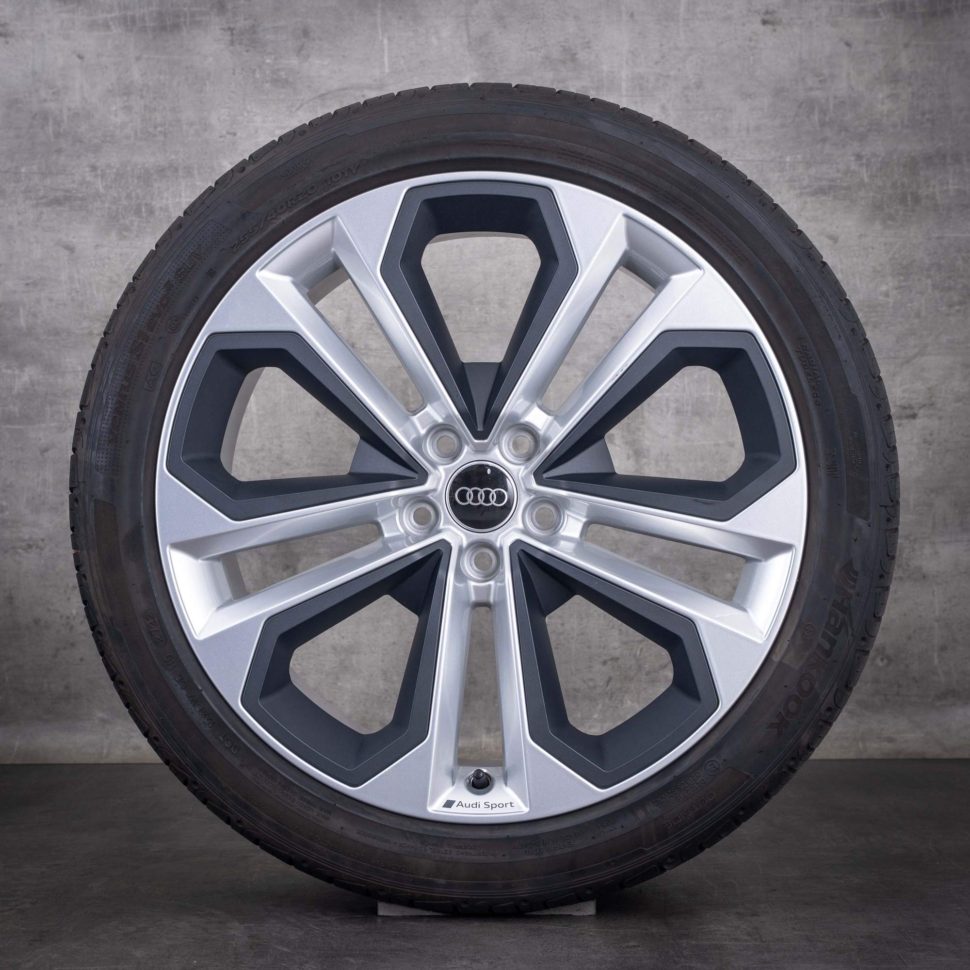 Original Audi Q3 RSQ3 & Sportback Felgen 20 Zoll F3 Sommerräder 83A601025E silber glanz grau matt