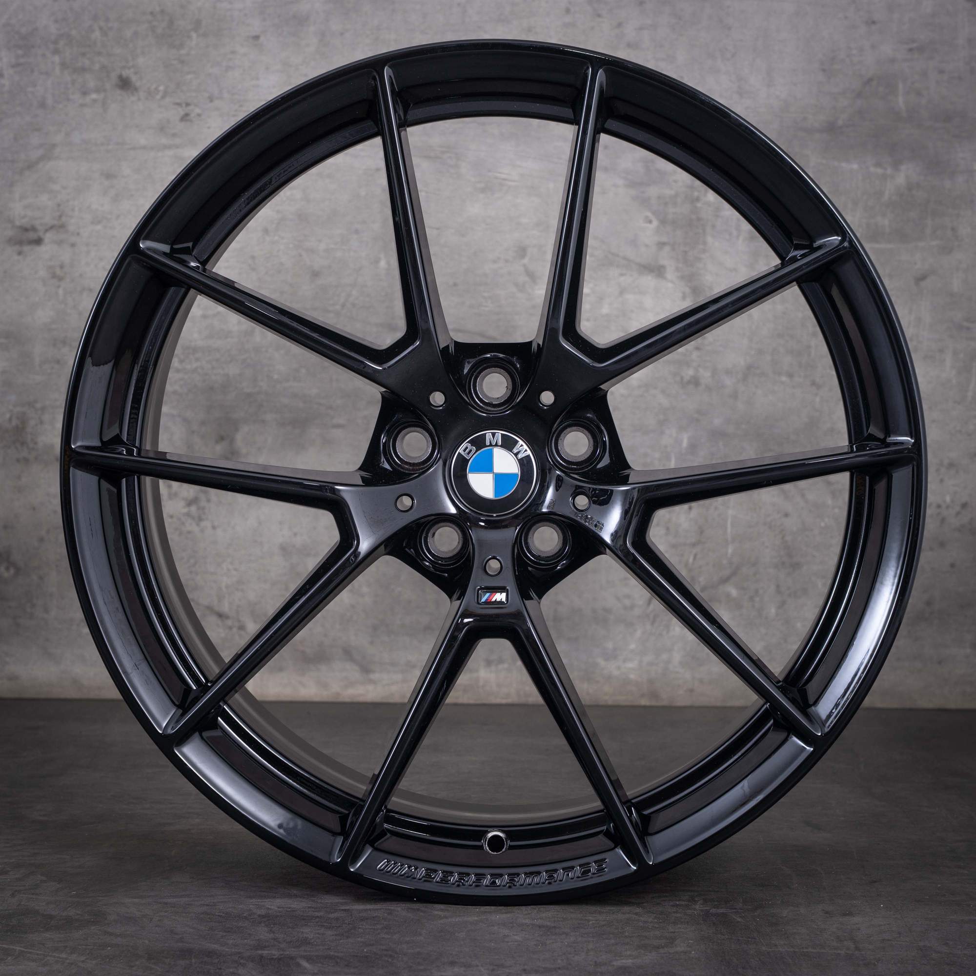 Original BMW 8er Felgen 20 Zoll G14 G15 G16 Styling 763 M 6885457 6885458 schwarz hochglanz NEU