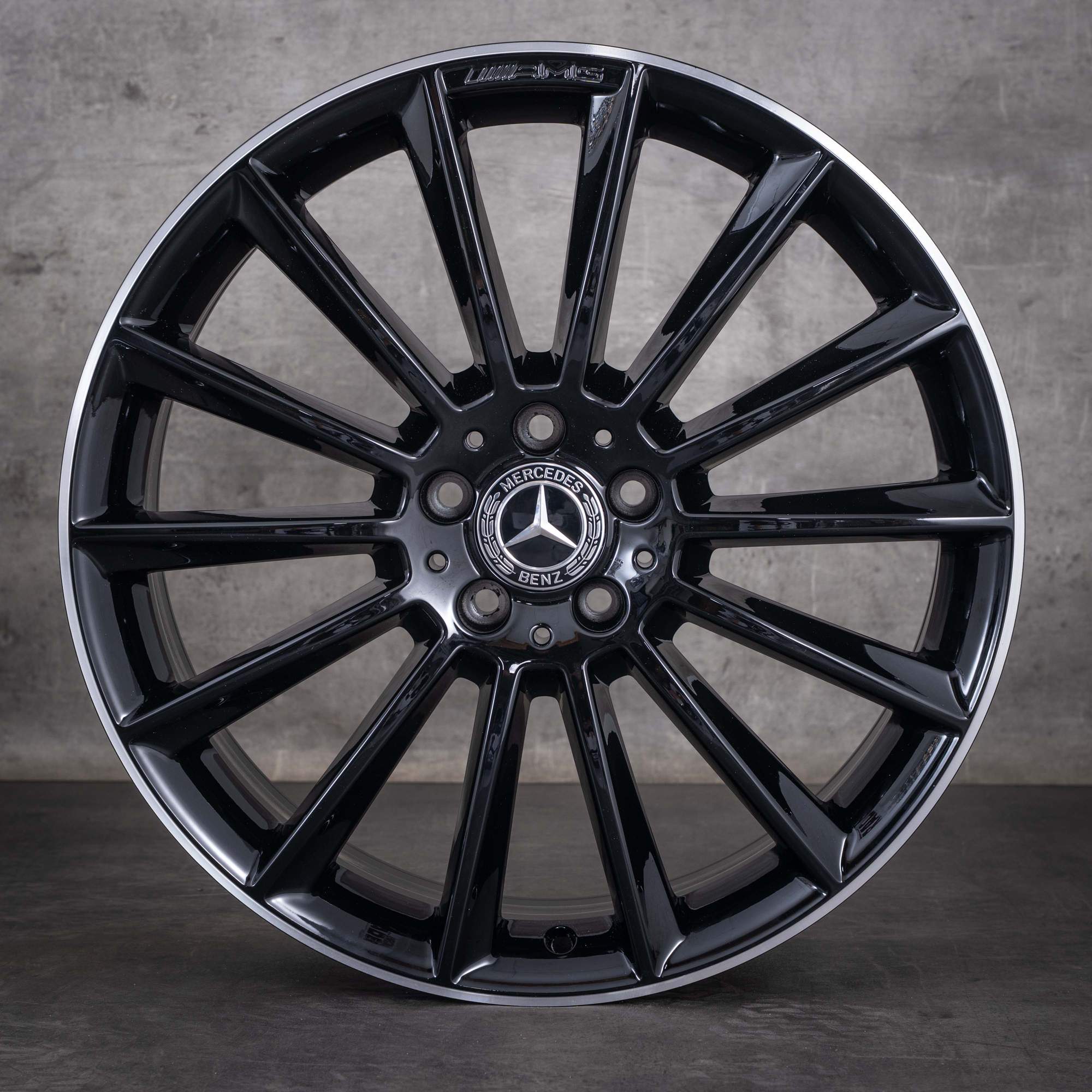Original Mercedes Benz E-Klasse AMG Felgen 20 Zoll W213 S213 C238 A238 A2134012200 A2134012300 schwarz glanzgedreht NEU