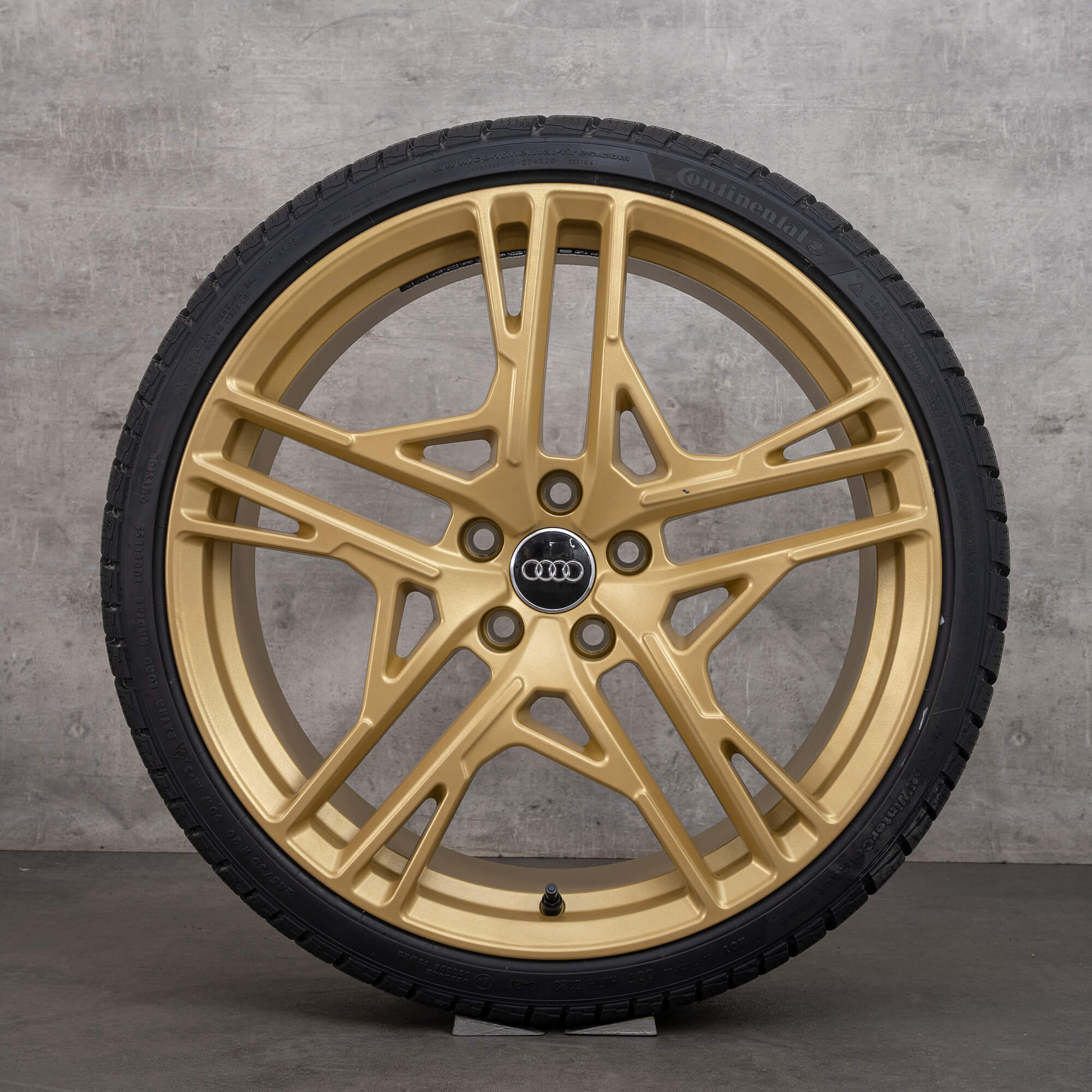 Oryginalne felgi Audi R8 20 cali 4S letnie koła 4S0601025AF 4S0601025AJ aurum satynowe wykończenie NOWOŚĆ