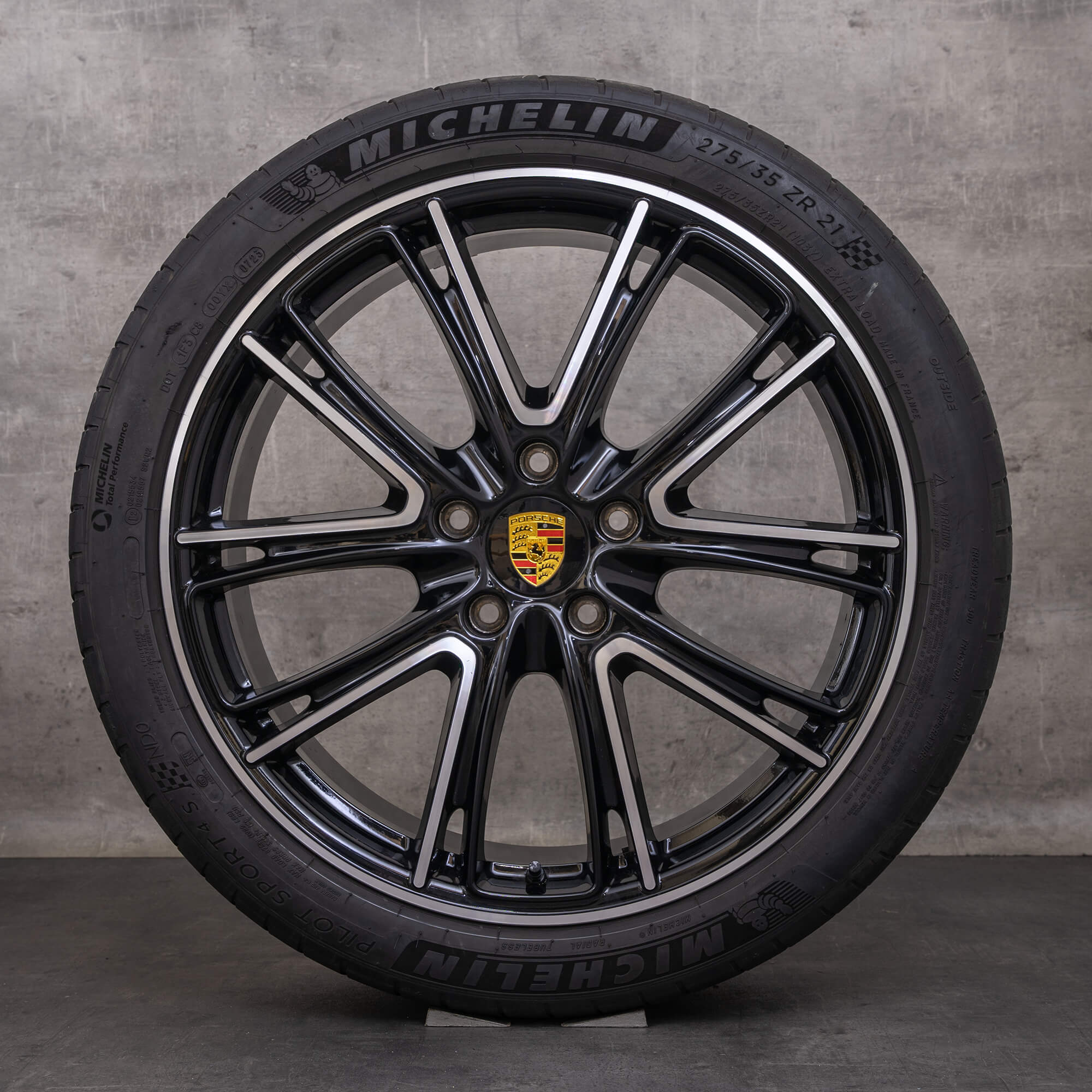 Jante originale Porsche 971 G2 G2II 21 inch Panamera Turbo S GTS 4S Hybrid anvelope vara Exclusiv
