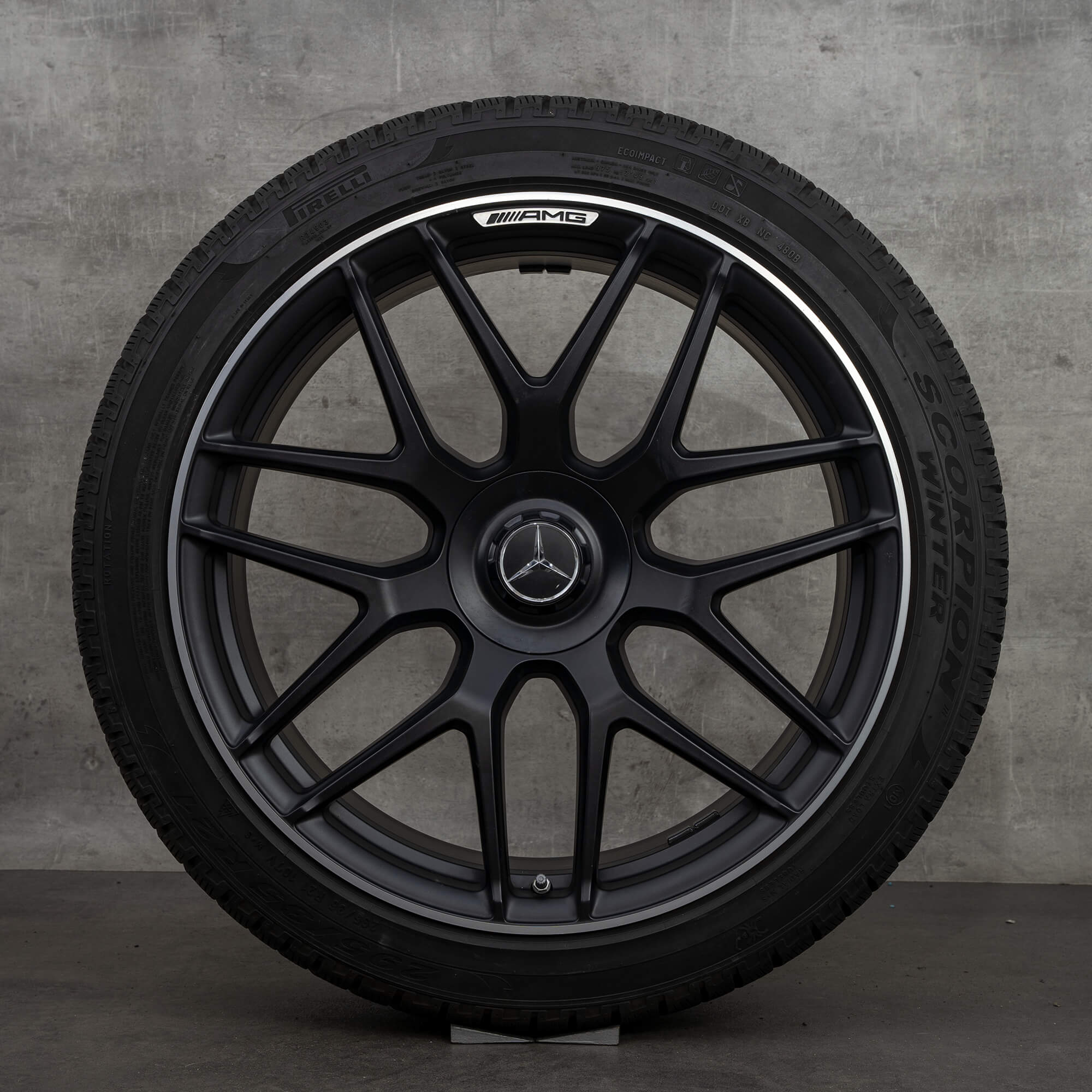 AMG 21 inch rims Mercedes Benz GLC 63 & 63S X253 C253 winter tires ...