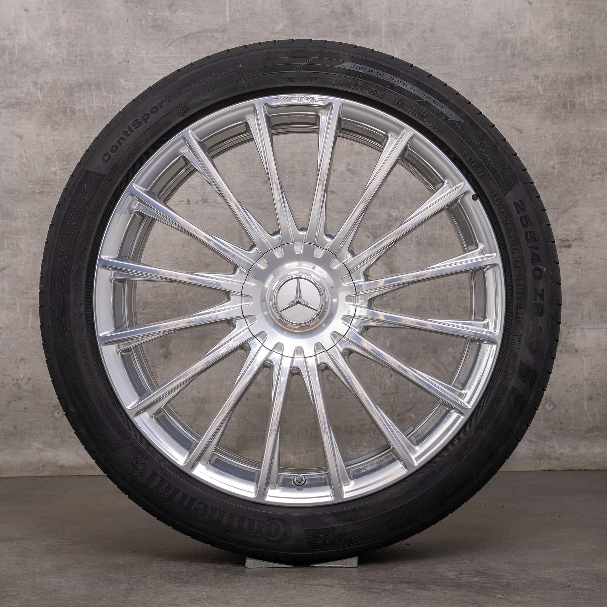 OEM AMG Mercedes Benz S63 S65 rims 20 inch W222 A217 C217 summer wheels A2224011000 A222401100 chrome