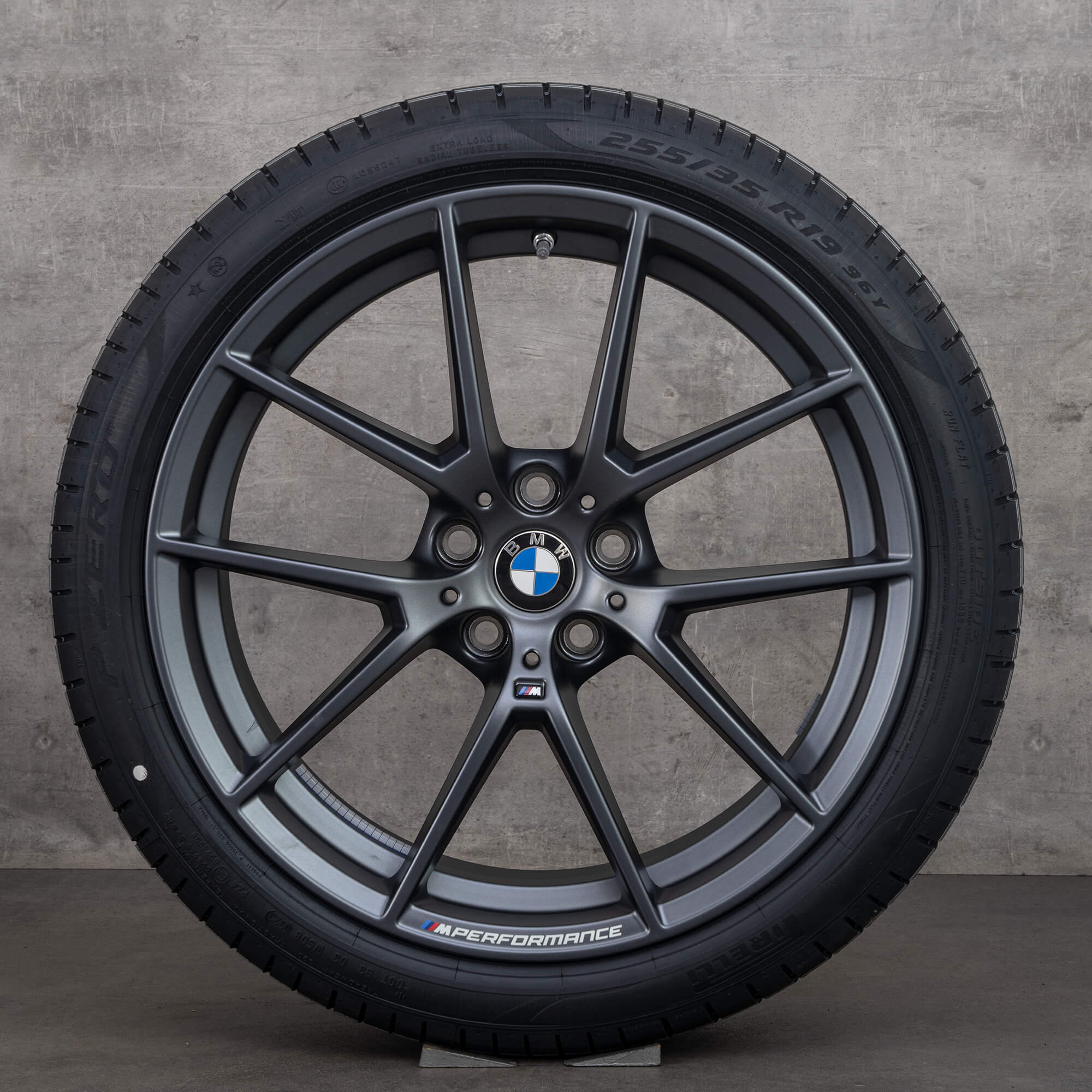 Originele BMW 2 serie 3 4 velgen 19 inch G20 G21 G22 G23 G42 Coupe zomerwielen styling 898 M 6895390 6895391 ferric grey NIEUW