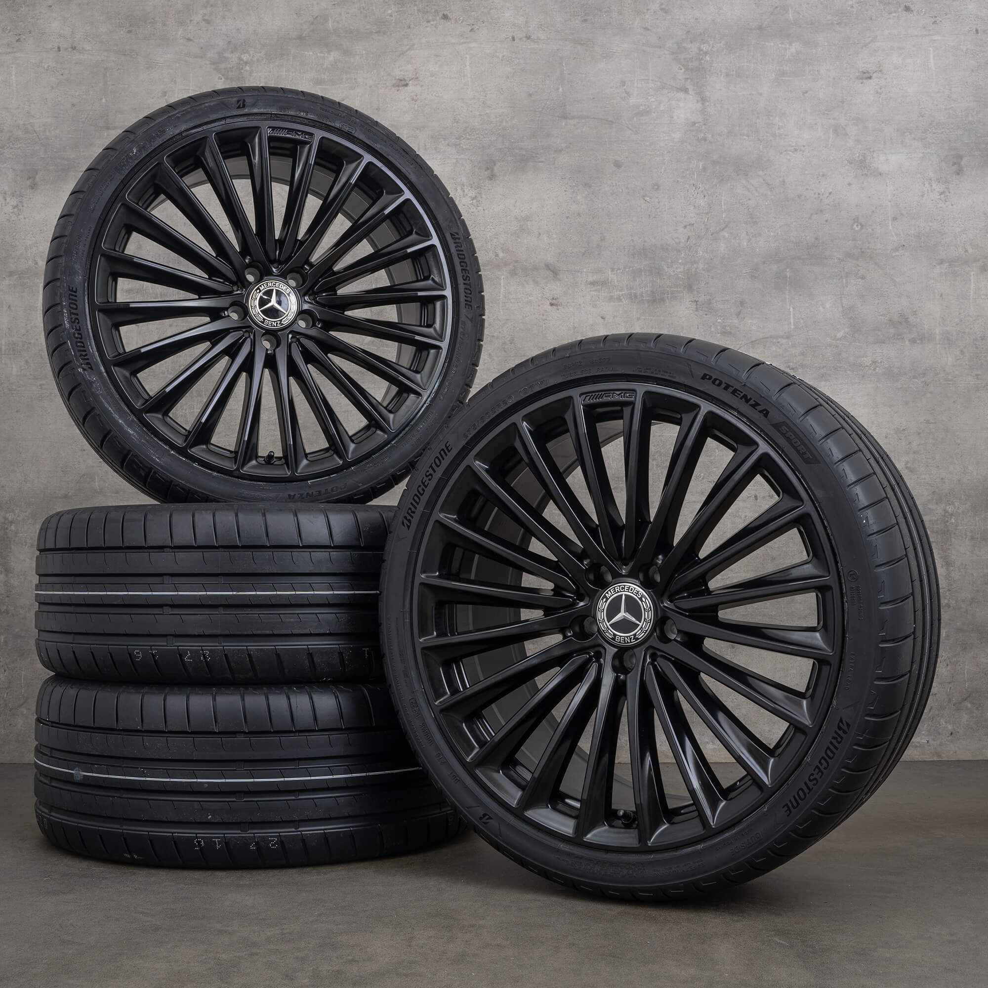 OEM AMG Mercedes Benz CLS 20 inch C257 rims summer tires